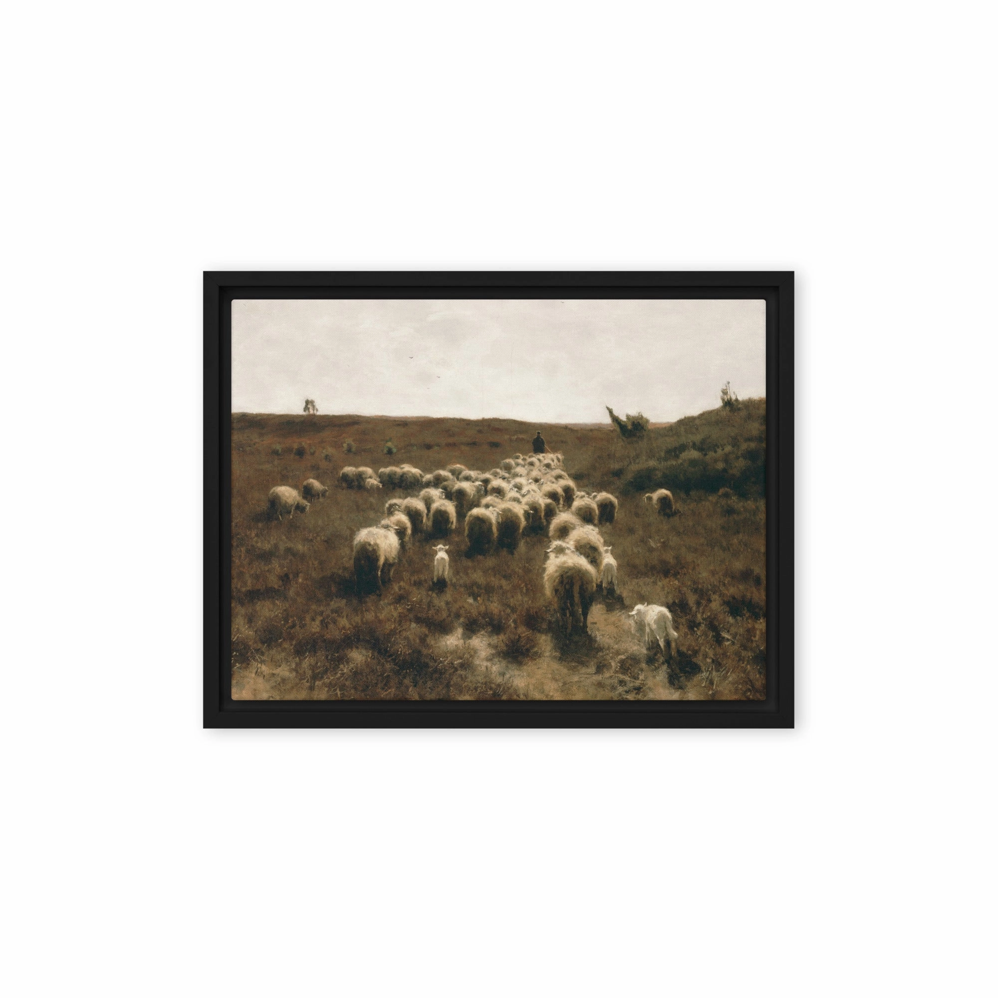 Leinwand - Anton Mauve, The Return of the Flock, Laren
