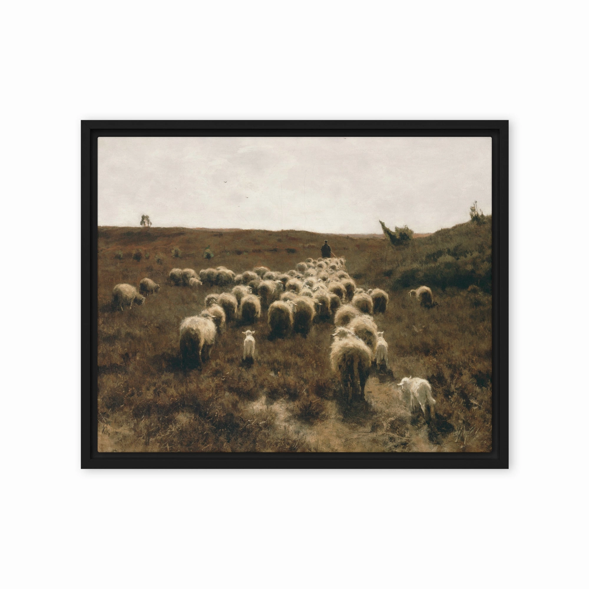 Leinwand - Anton Mauve, The Return of the Flock, Laren