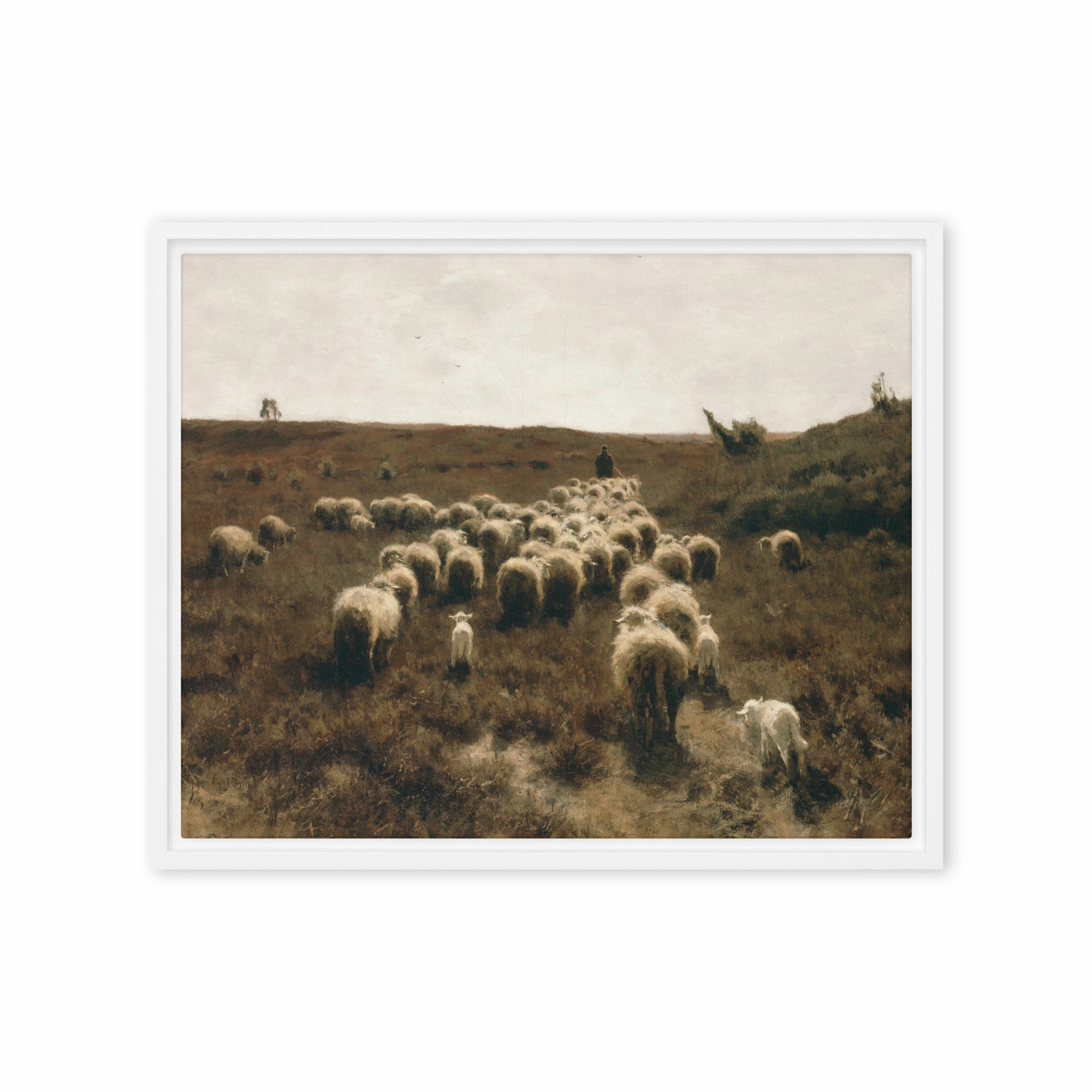 Leinwand - Anton Mauve, The Return of the Flock, Laren