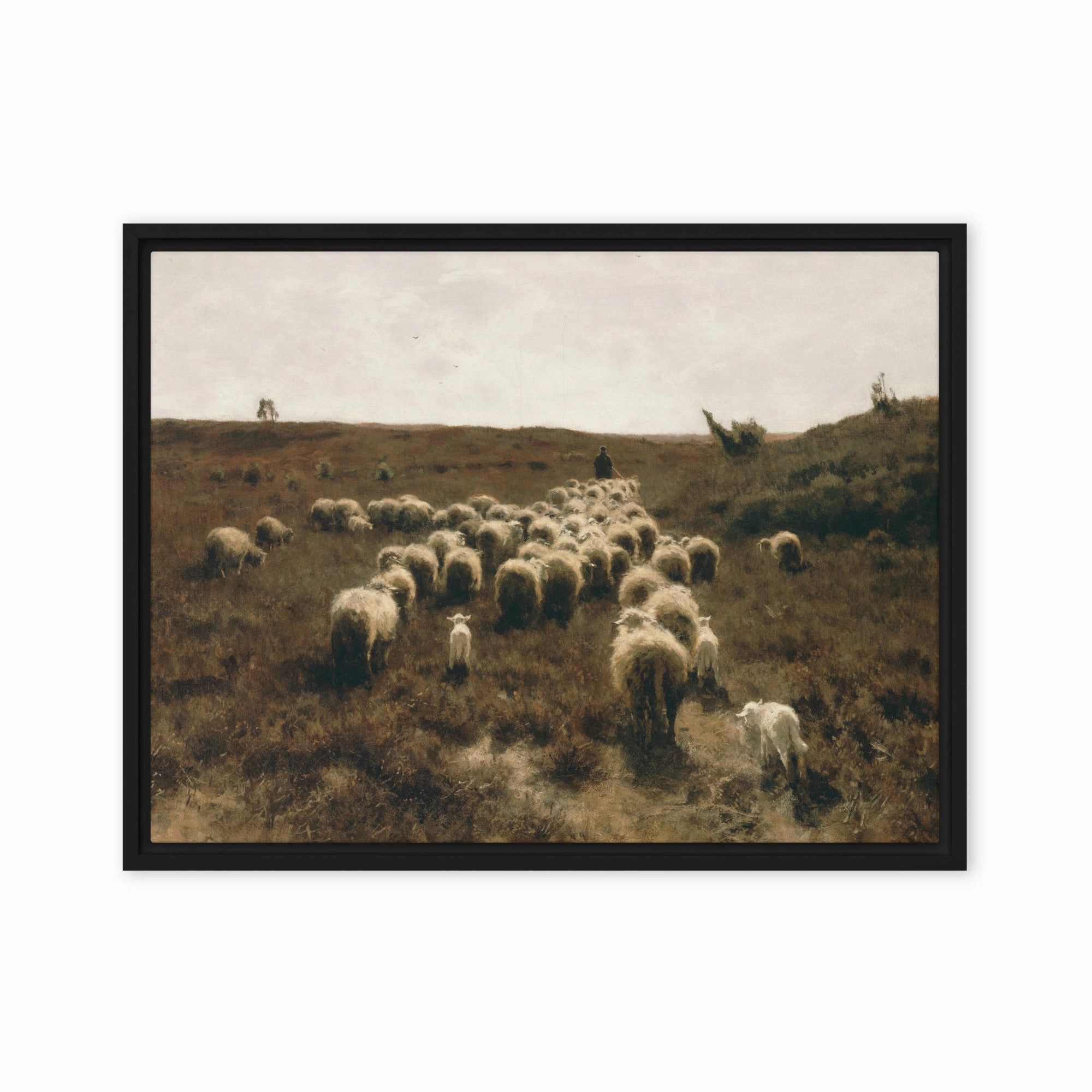 Leinwand - Anton Mauve, The Return of the Flock, Laren