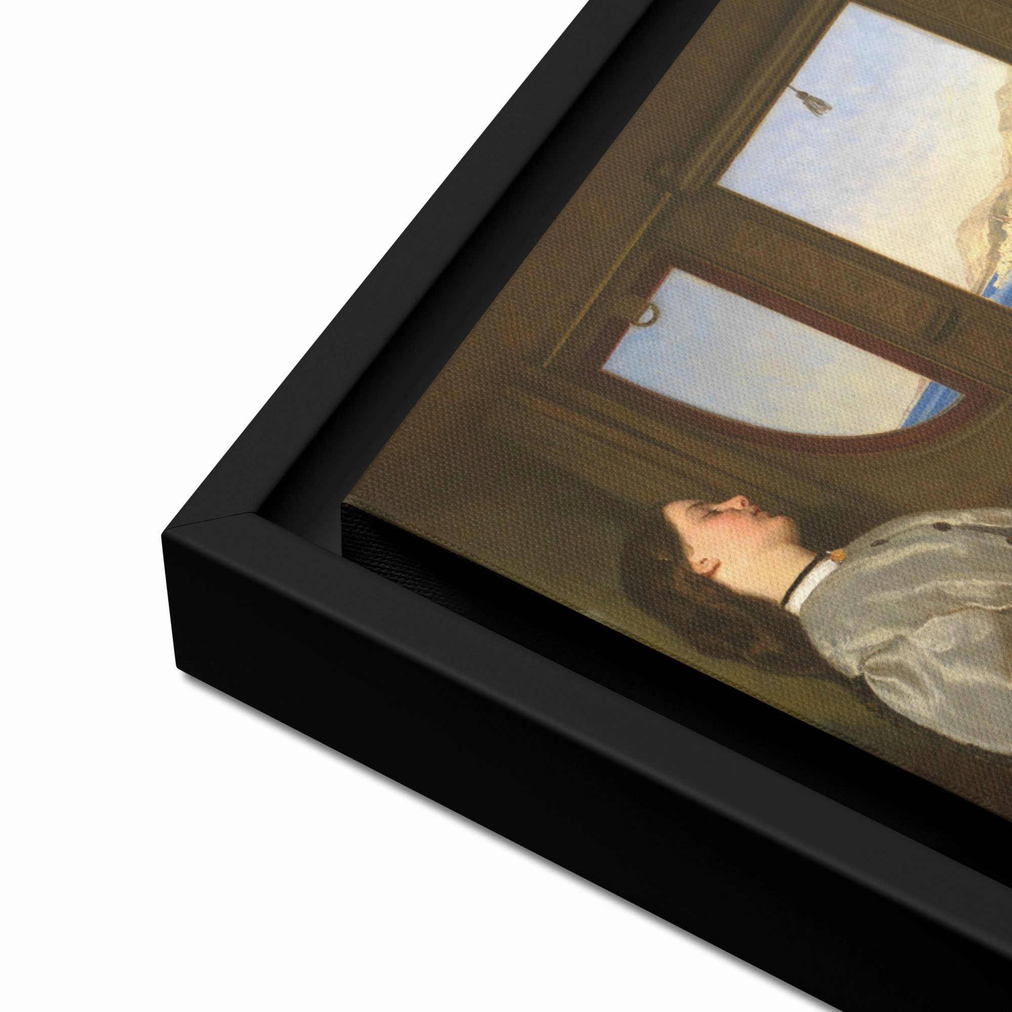 Leinwand - Augustus Leopold Egg, The Travelling Companions