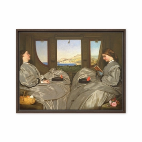 Leinwand - Augustus Leopold Egg, The Travelling Companions canvas mural art