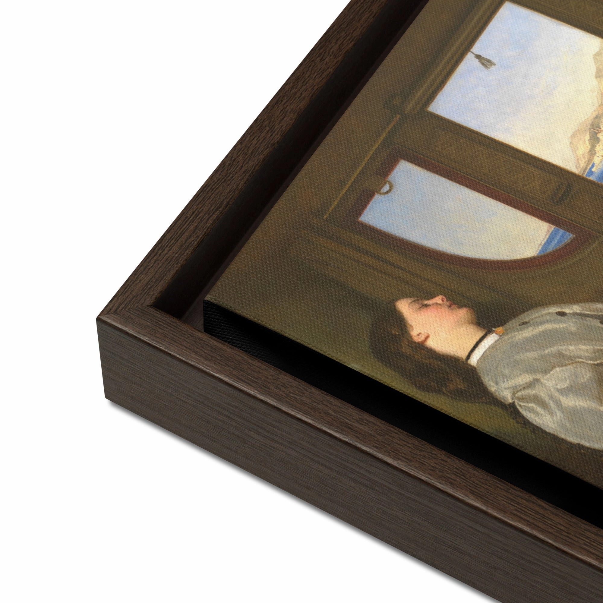 Leinwand - Augustus Leopold Egg, The Travelling Companions