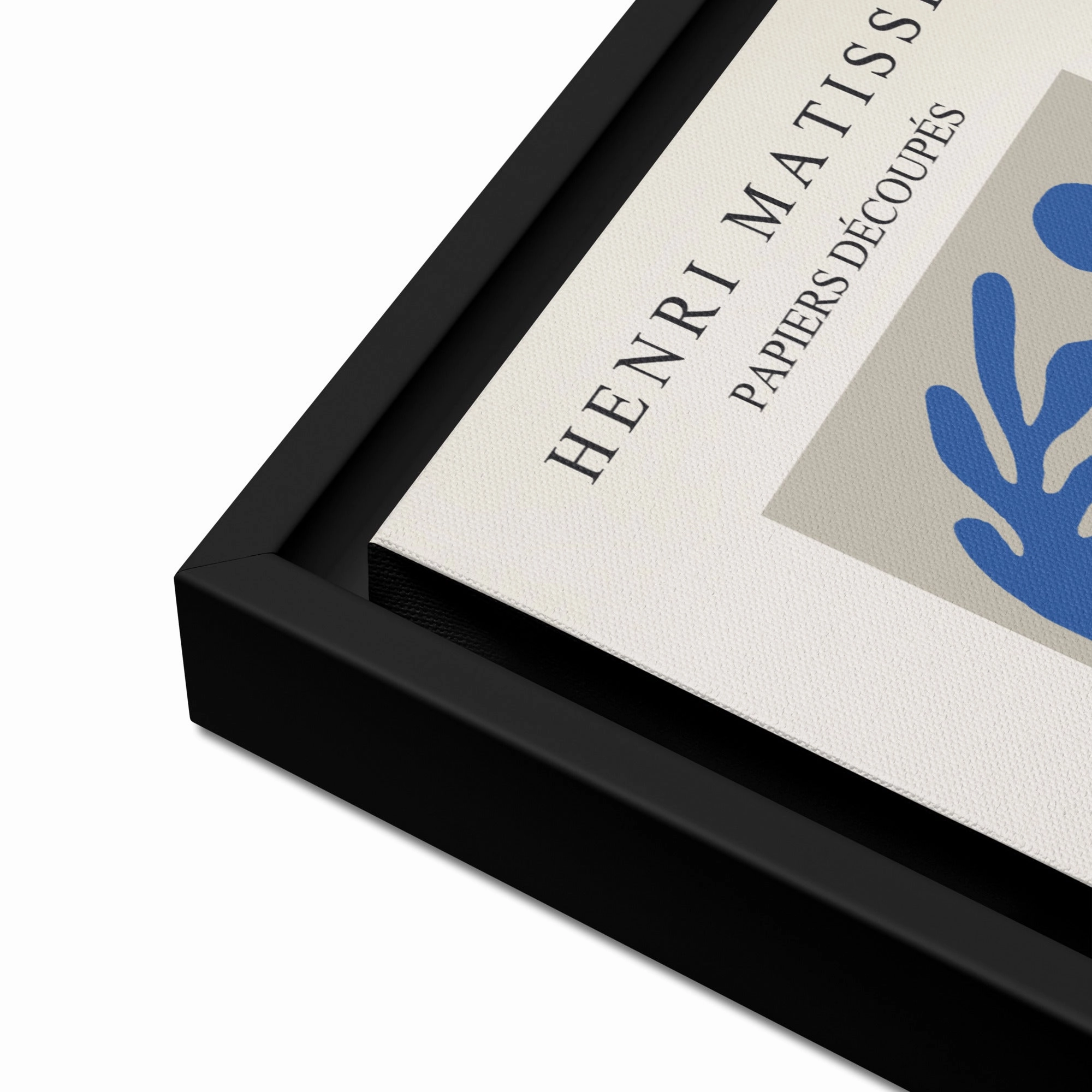 Leinwand - Henri Matisse, Paper Cutouts blauer Garten I