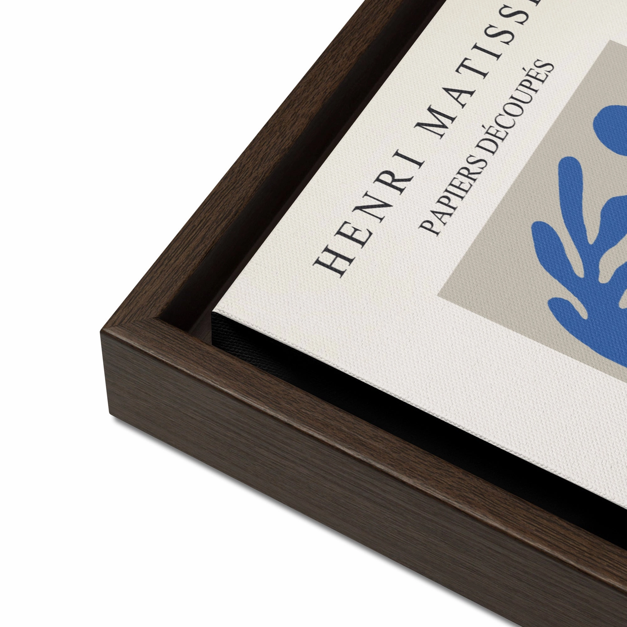 Leinwand - Henri Matisse, Paper Cutouts blauer Garten I