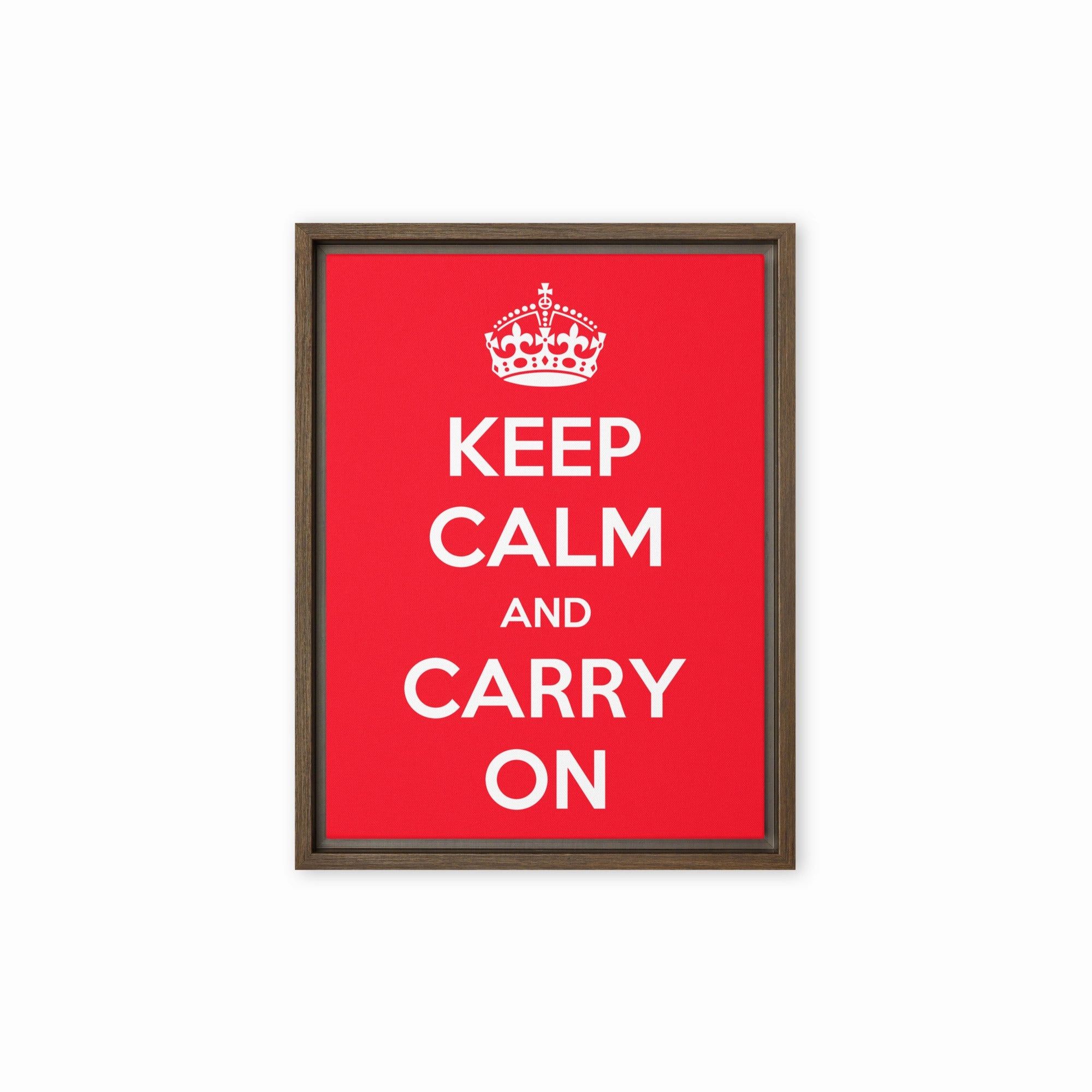 Leinwand - Keep Calm and Carry on