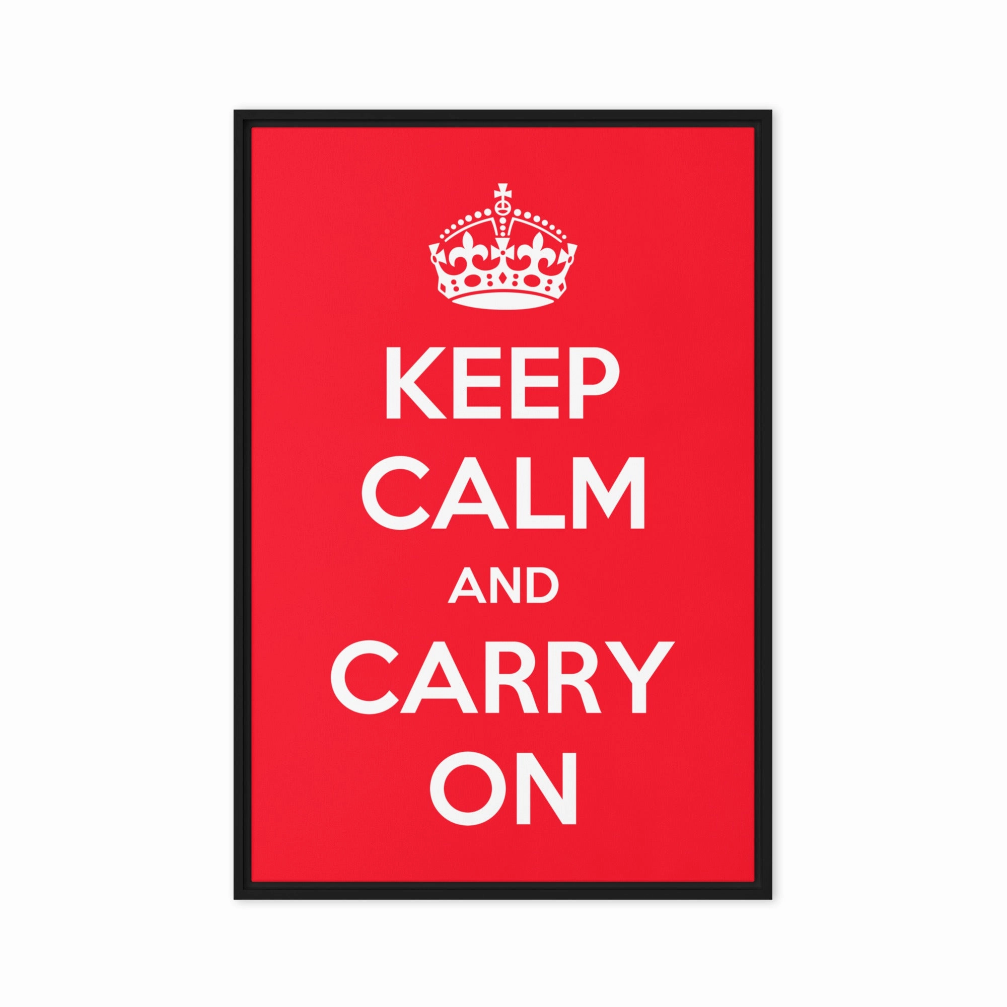 Leinwand - Keep Calm and Carry on canvas mural art