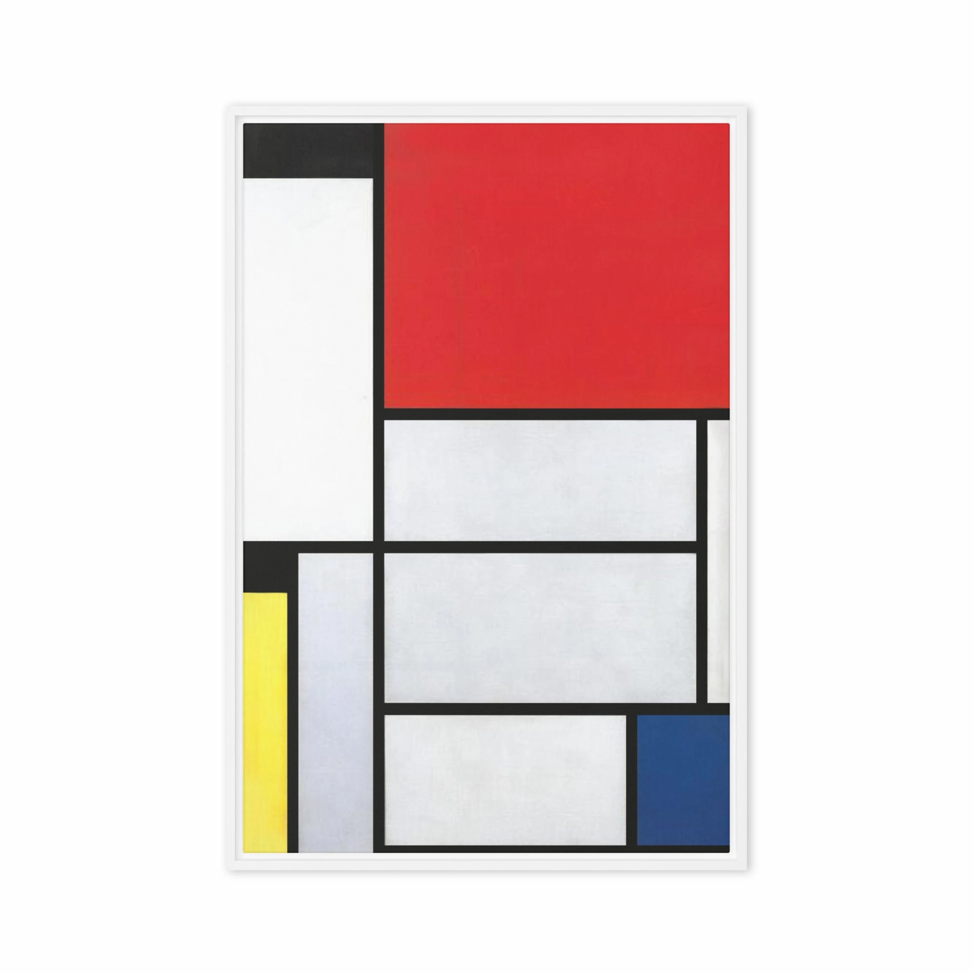 Leinwand - Mondrian, Tableau I