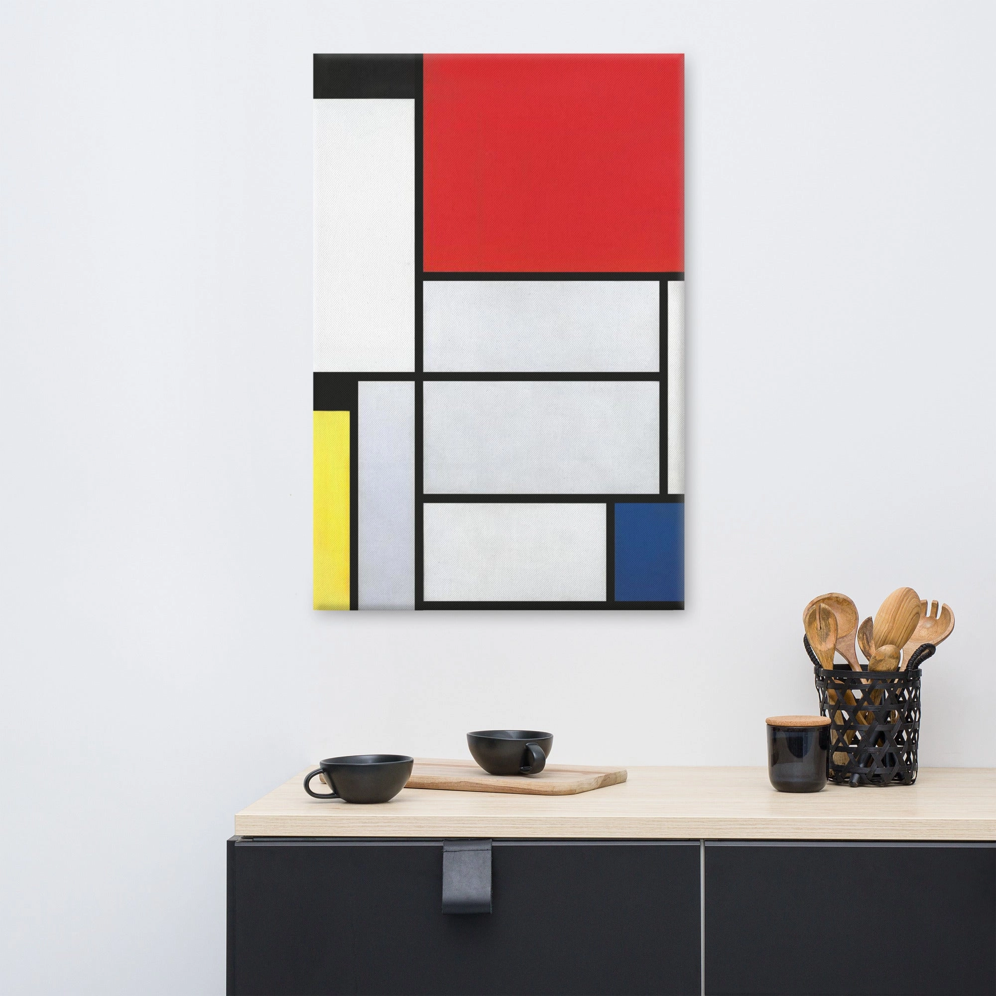 Leinwand - Mondrian, Tableau I