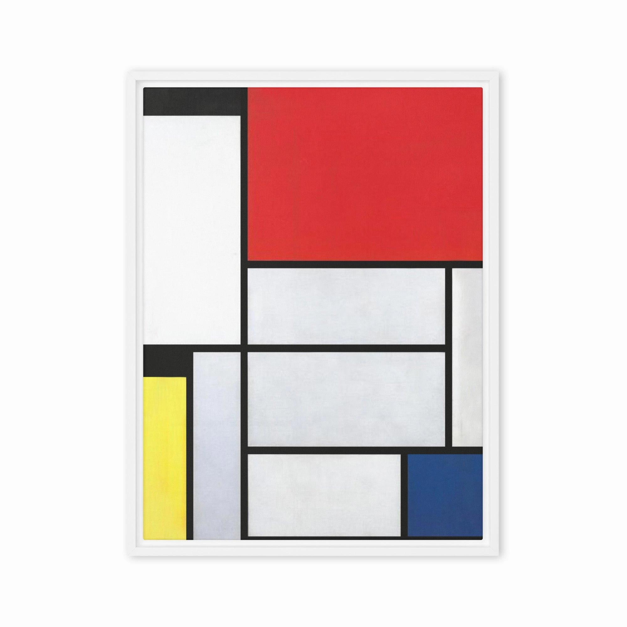 Leinwand - Mondrian, Tableau I