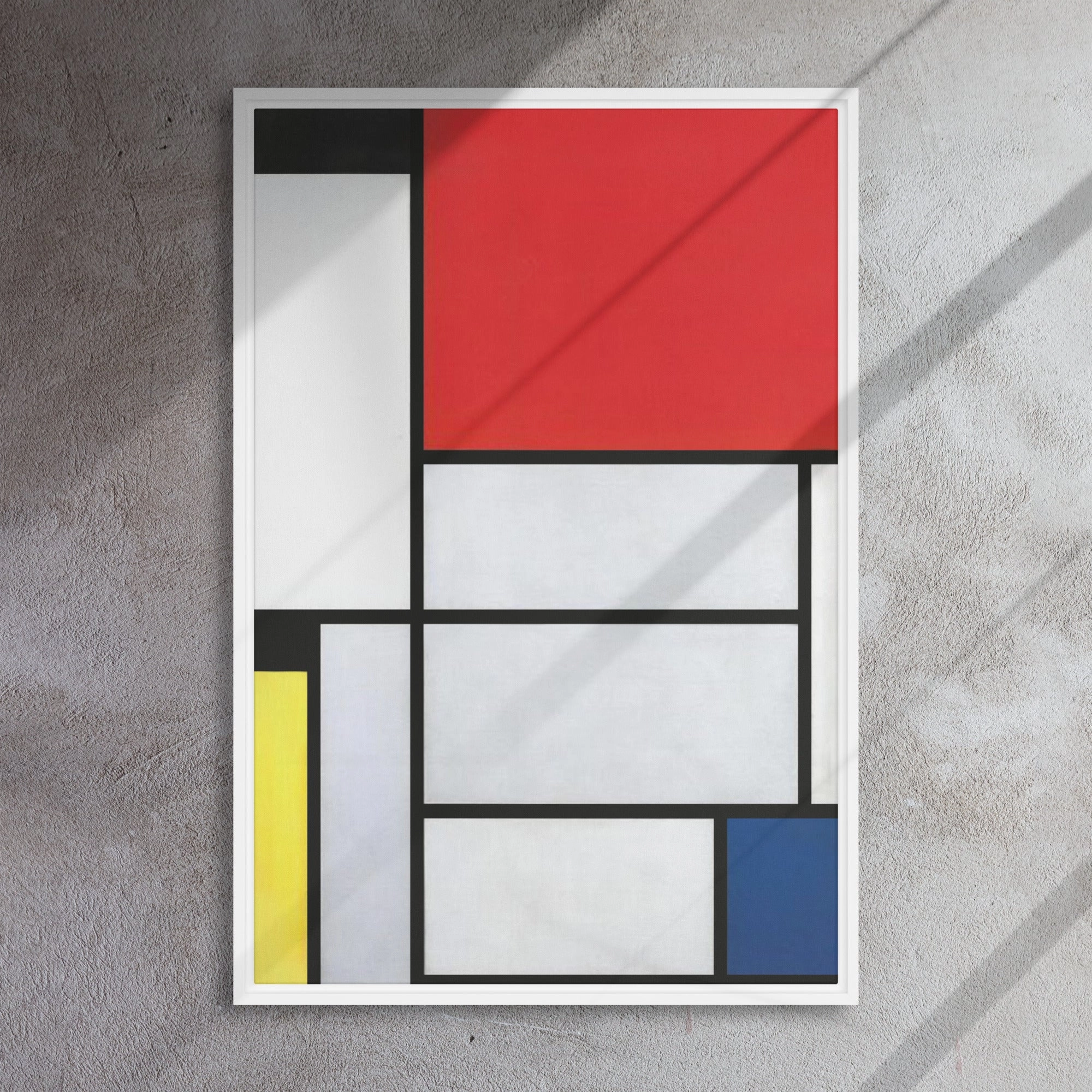 Leinwand - Mondrian, Tableau I