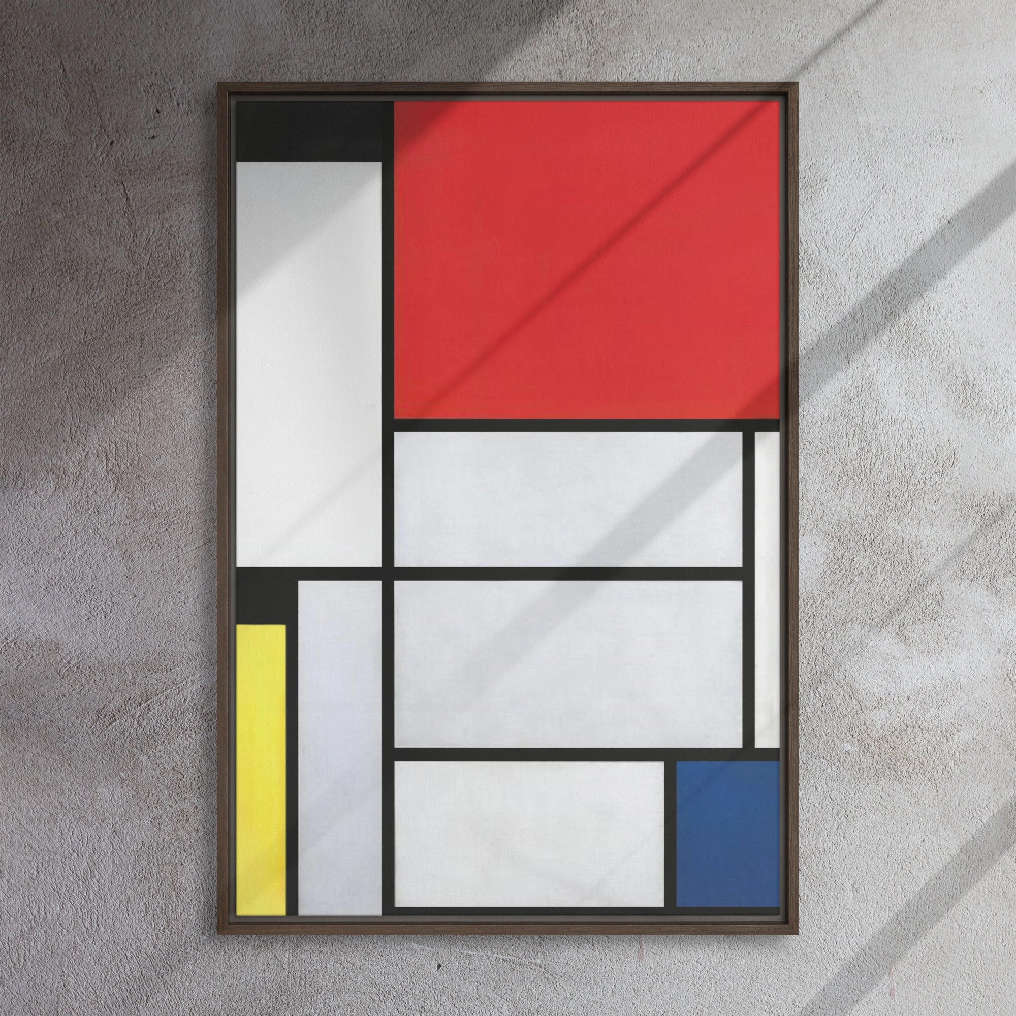 Leinwand - Mondrian, Tableau I