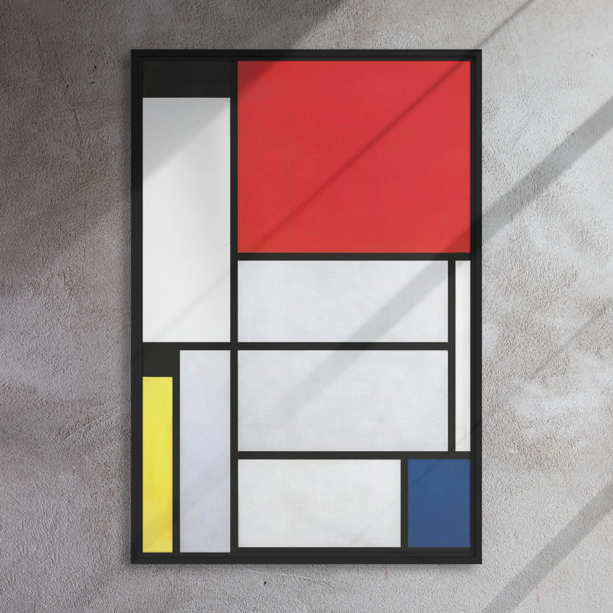 Leinwand - Mondrian, Tableau I