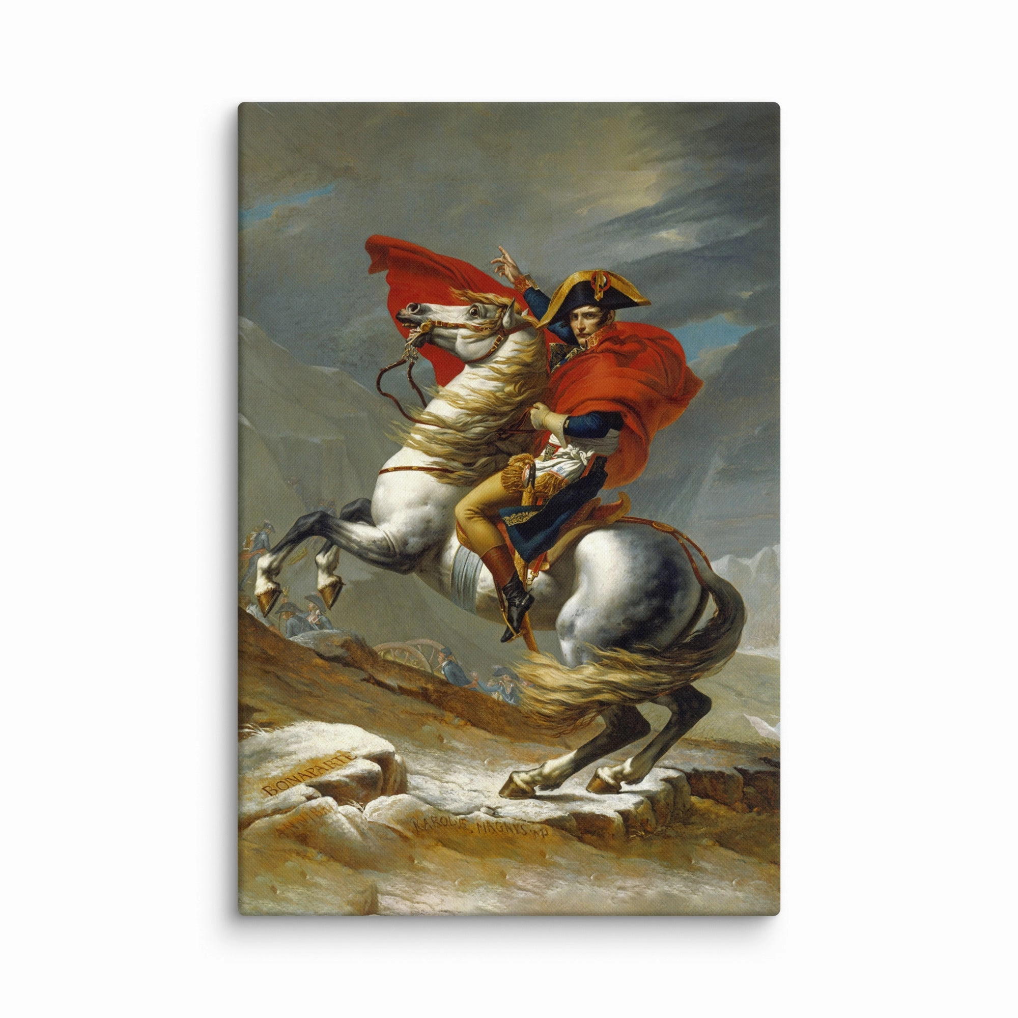Leinwand - Napoleon Crossing the Alps