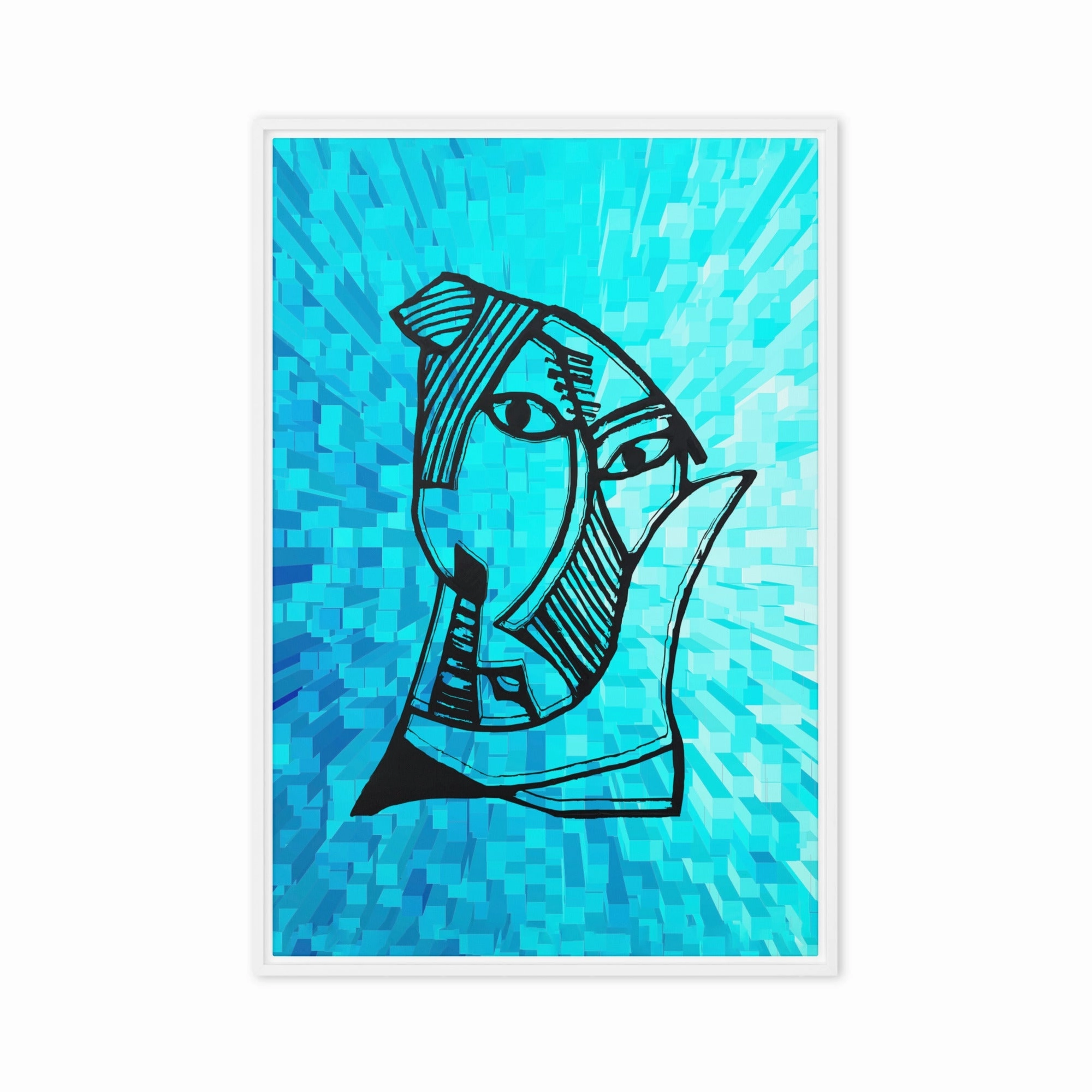 Leinwand - Pablo Picasso, Les Demoiselles dAvignon Cube
