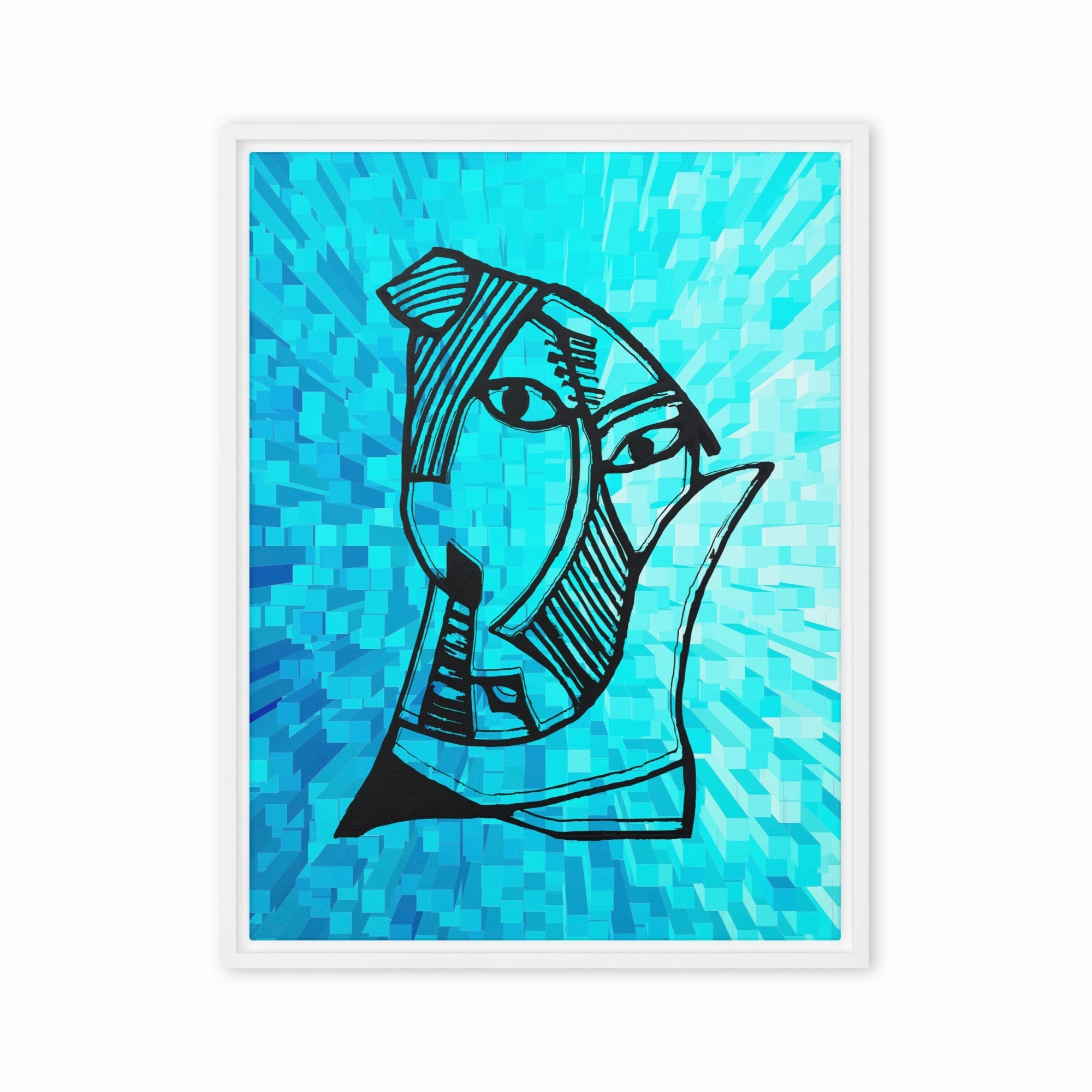 Leinwand - Pablo Picasso, Les Demoiselles dAvignon Cube