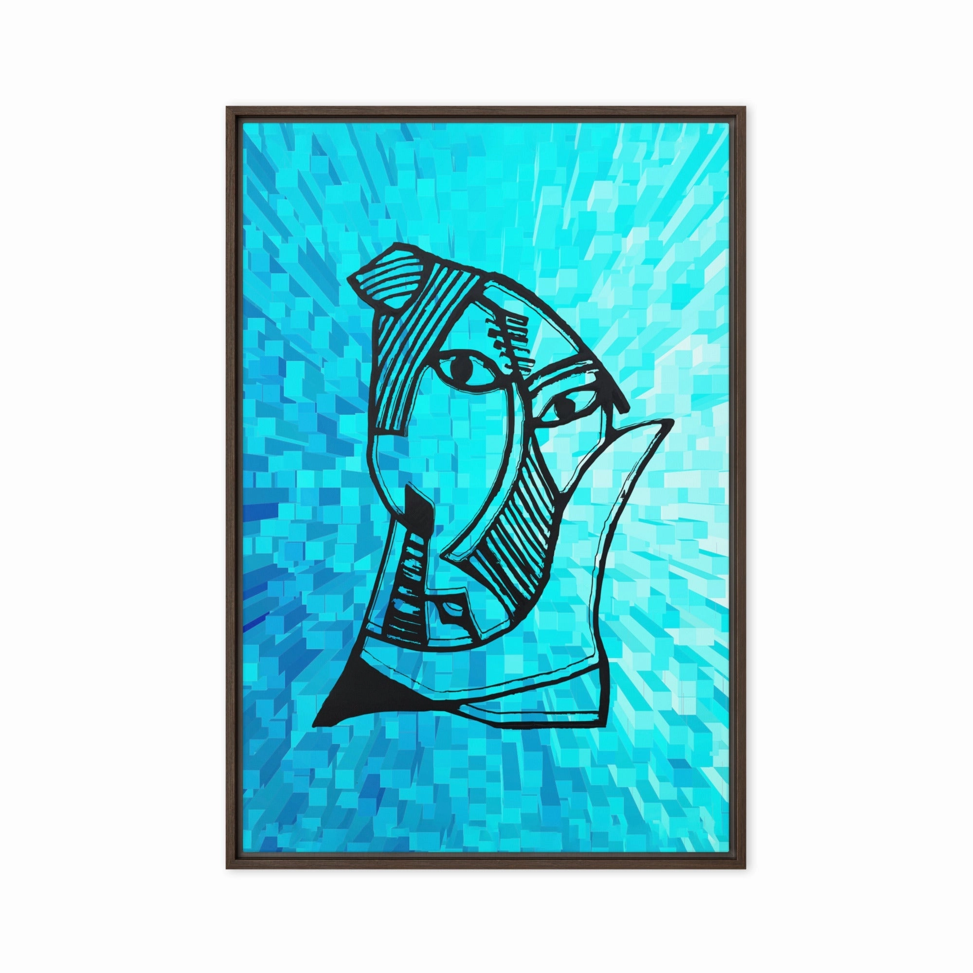 Leinwand - Pablo Picasso, Les Demoiselles dAvignon Cube