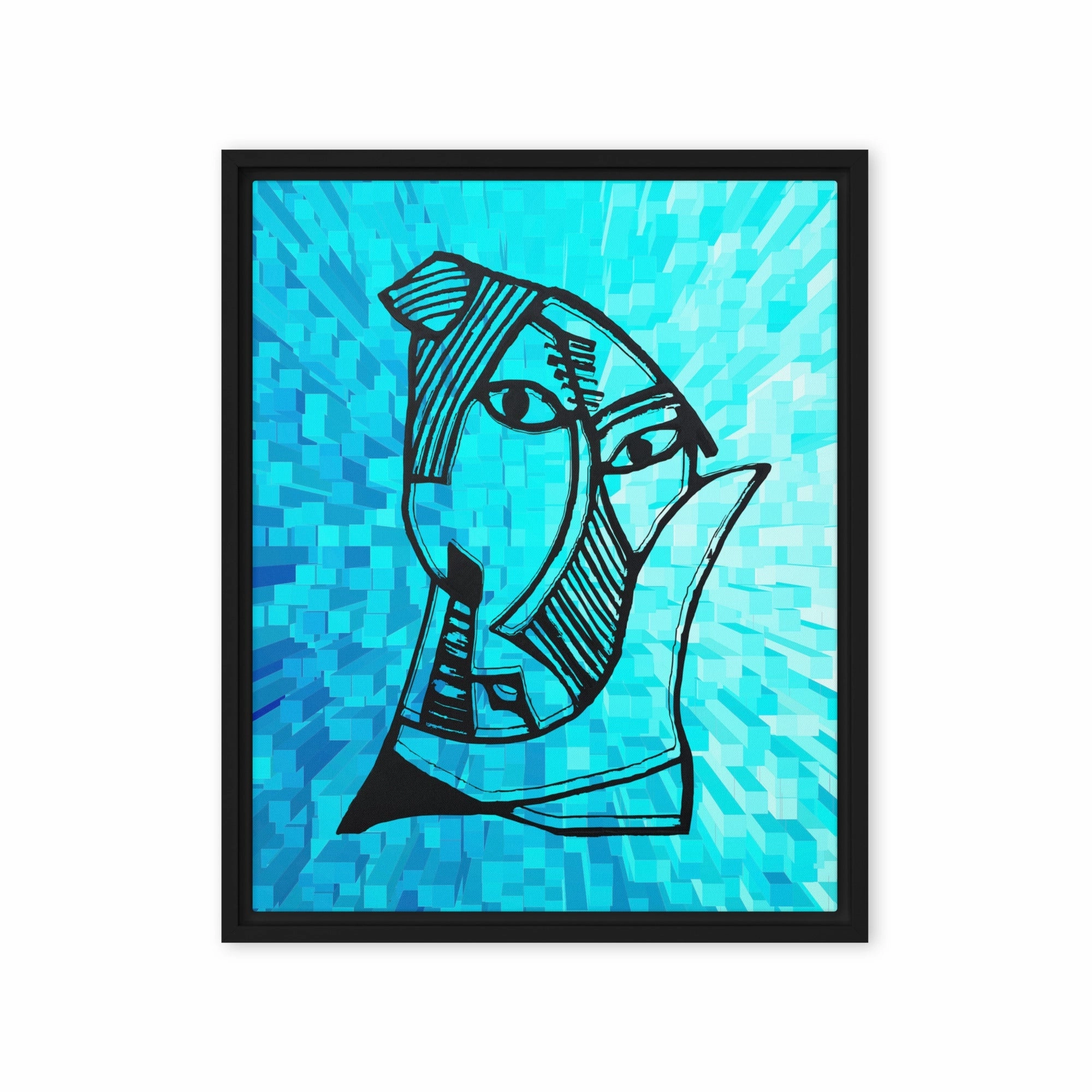 Leinwand - Pablo Picasso, Les Demoiselles dAvignon Cube