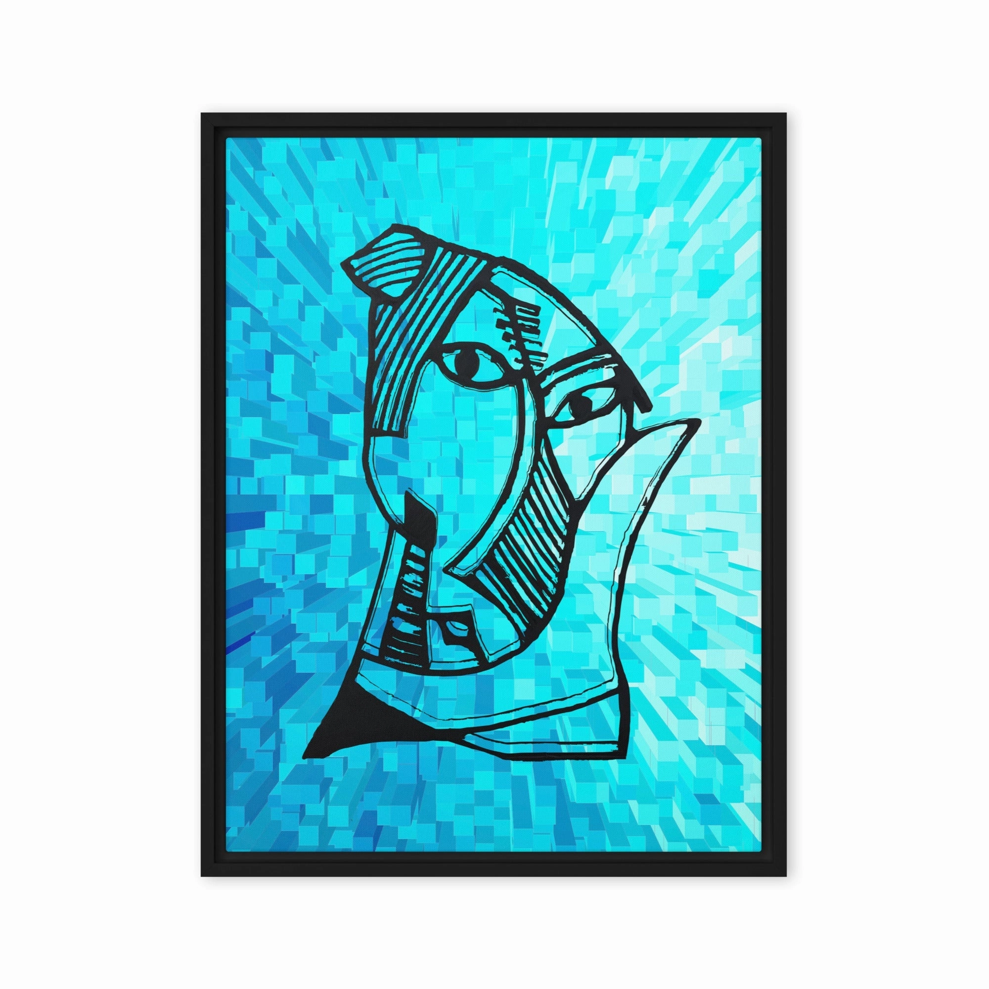 Leinwand - Pablo Picasso, Les Demoiselles dAvignon Cube