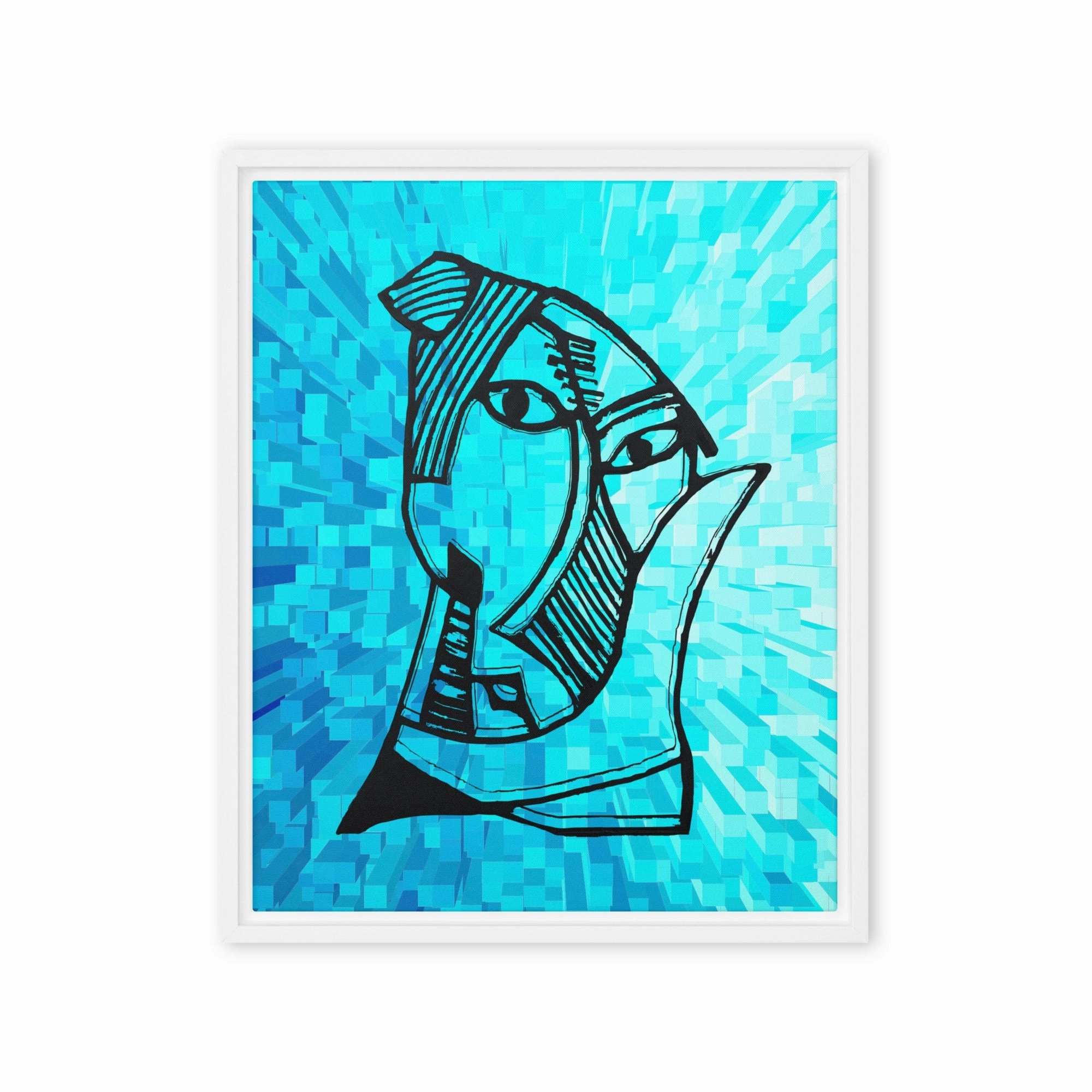 Leinwand - Pablo Picasso, Les Demoiselles dAvignon Cube