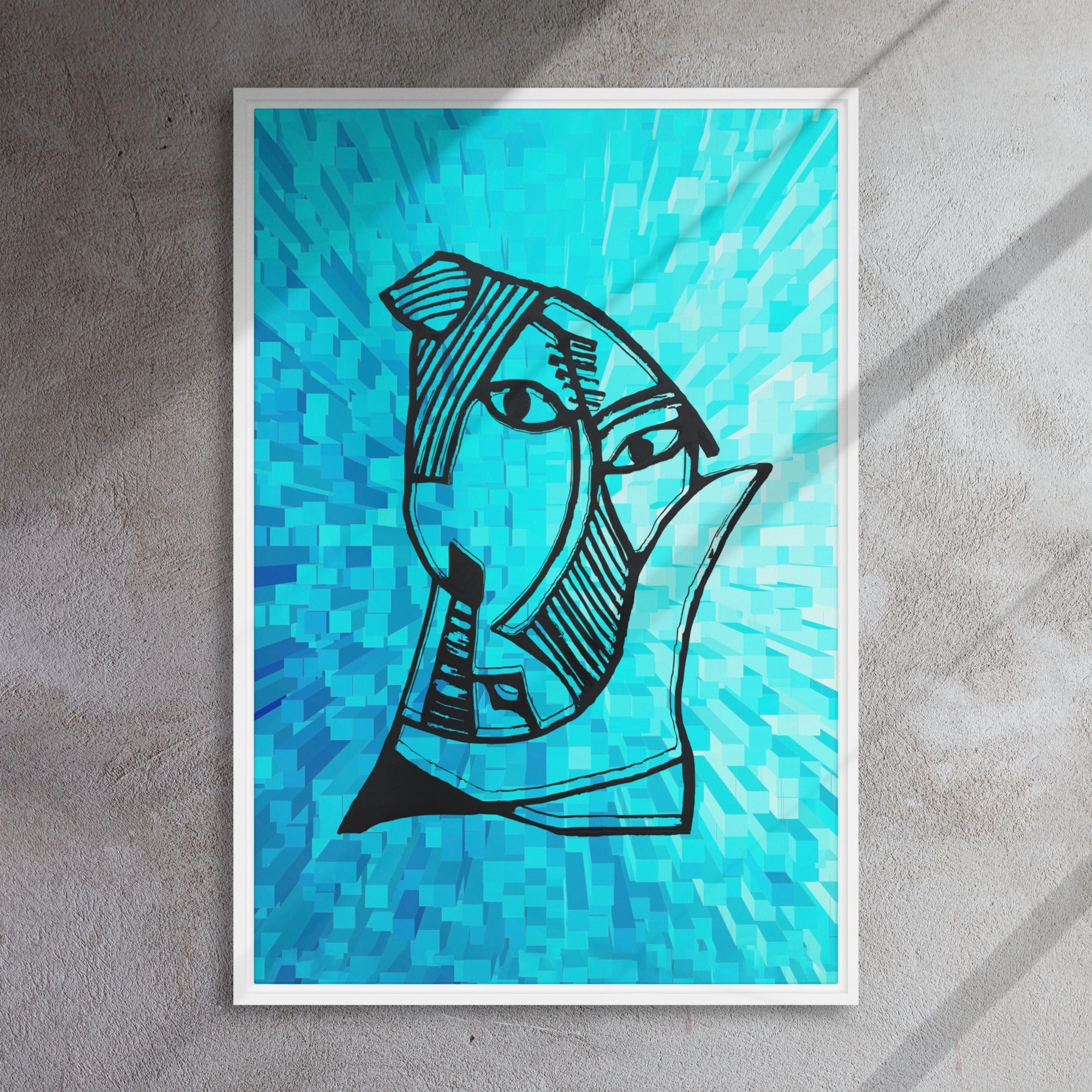 Leinwand - Pablo Picasso, Les Demoiselles dAvignon Cube