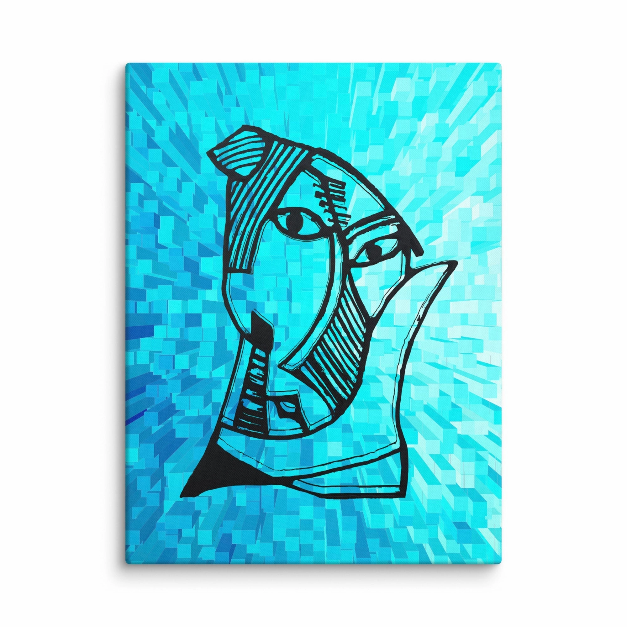 Leinwand - Pablo Picasso, Les Demoiselles dAvignon Cube