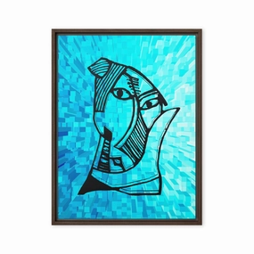 Leinwand - Pablo Picasso, Les Demoiselles dAvignon Cube canvas mural art