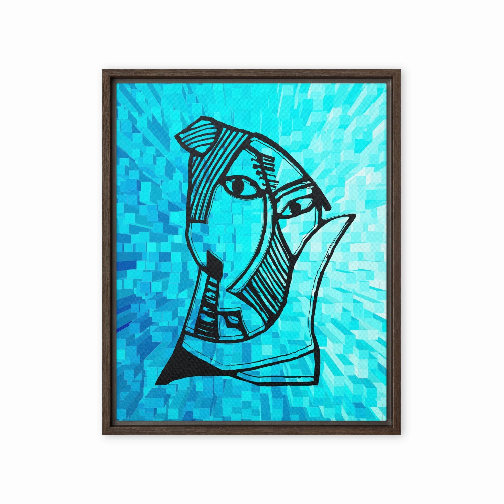 Leinwand - Pablo Picasso, Les Demoiselles dAvignon Cube