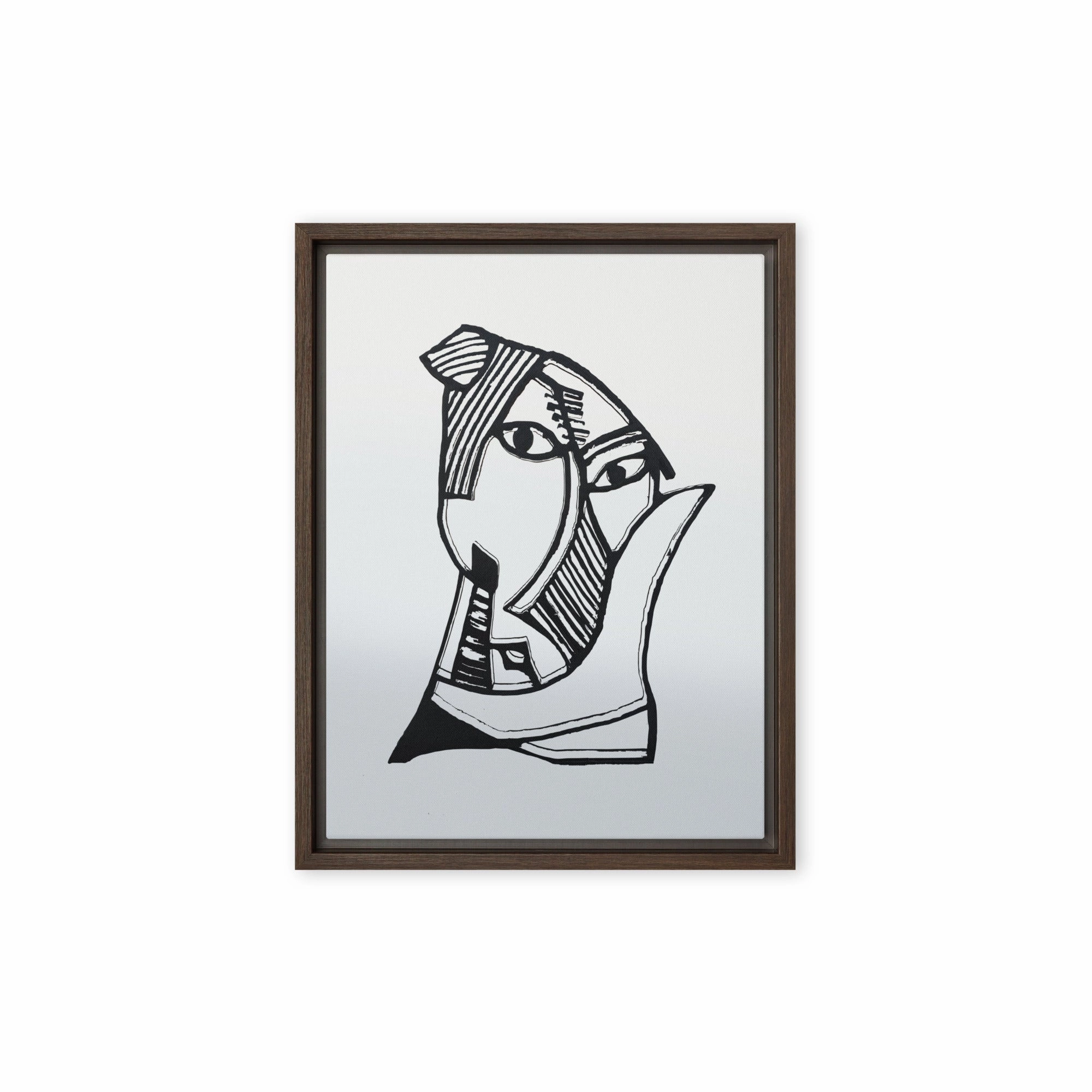 Leinwand - Pablo Picasso, Les Demoiselles dAvignon gray