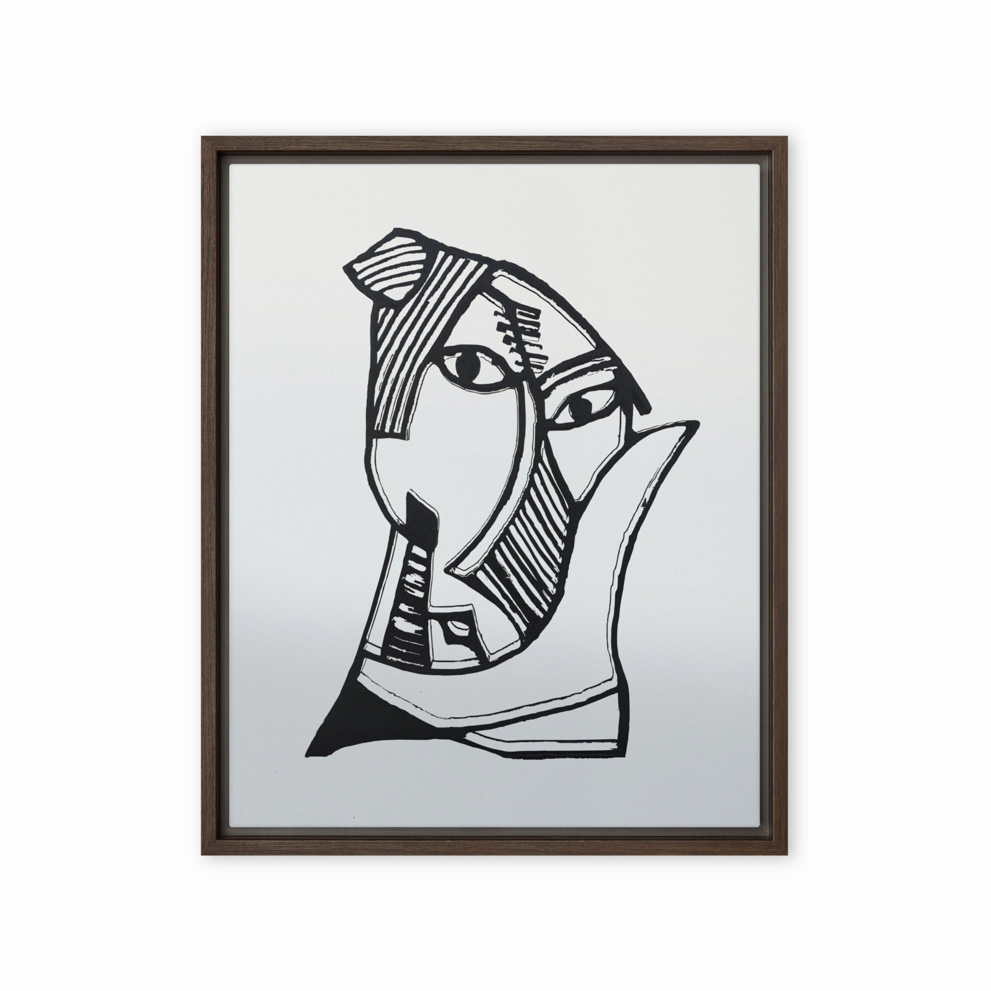 Leinwand - Pablo Picasso, Les Demoiselles dAvignon gray