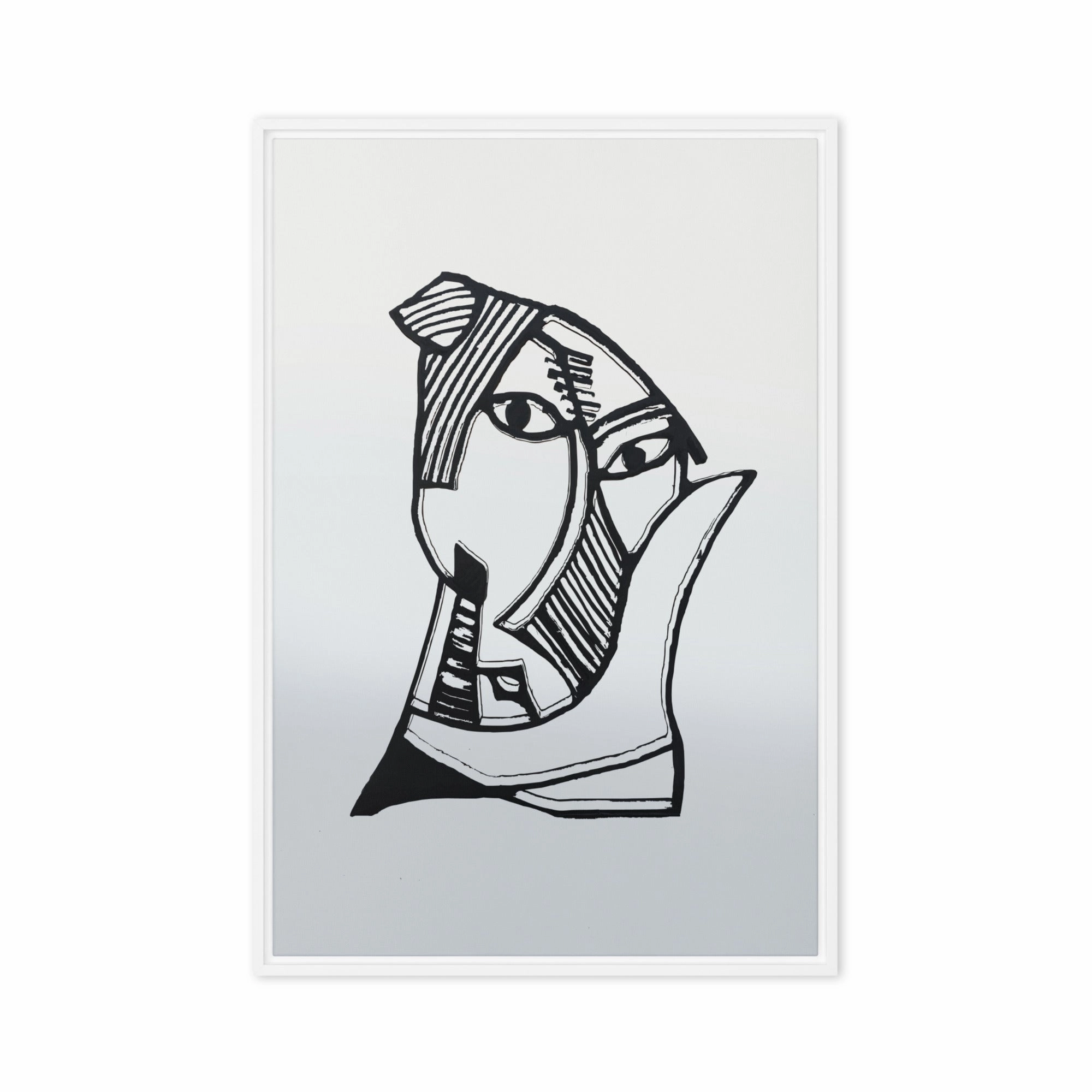 Leinwand - Pablo Picasso, Les Demoiselles dAvignon gray