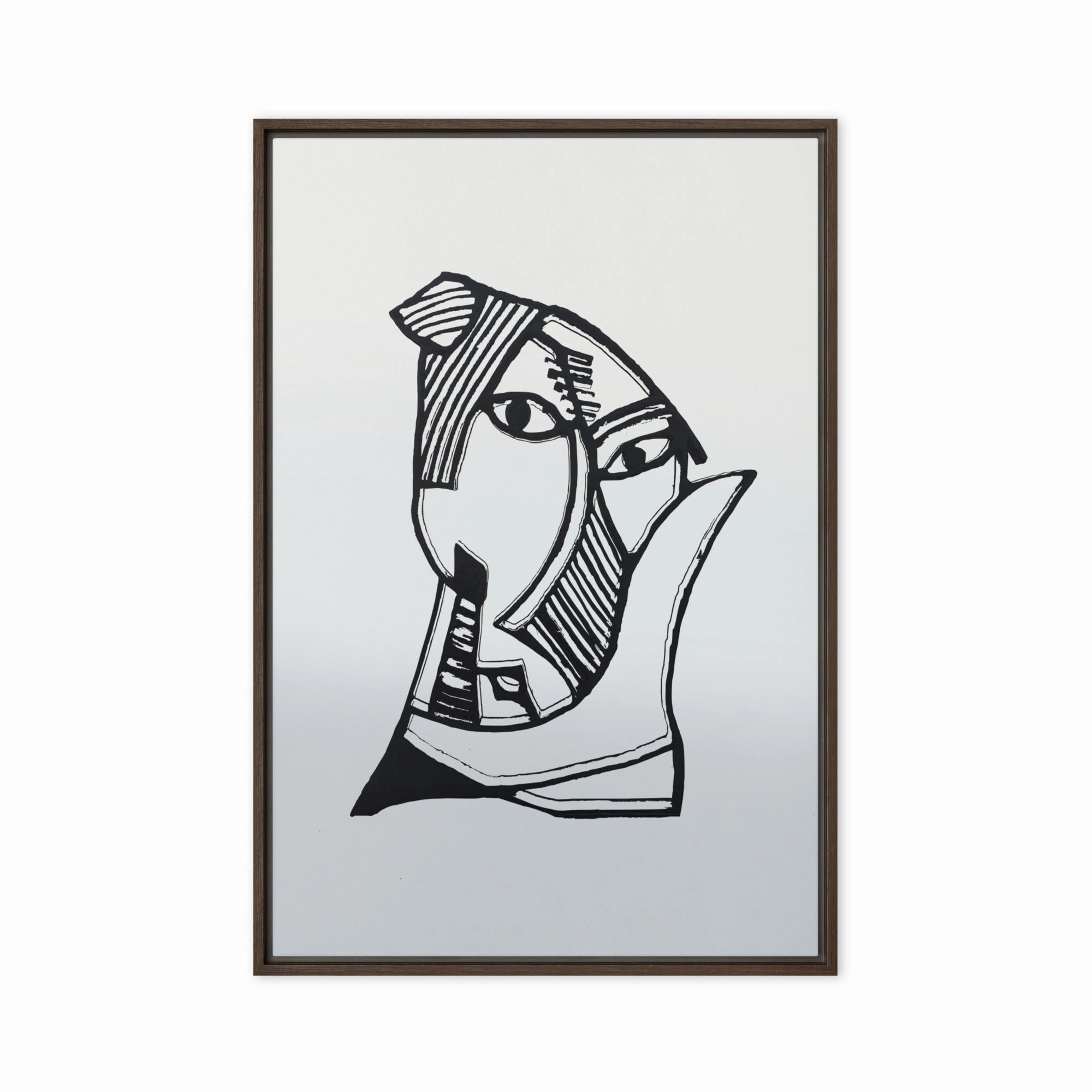 Leinwand - Pablo Picasso, Les Demoiselles dAvignon gray