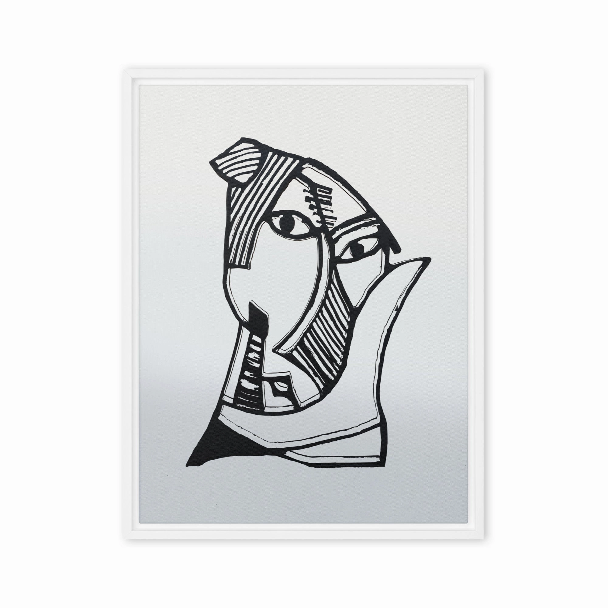 Leinwand - Pablo Picasso, Les Demoiselles dAvignon gray