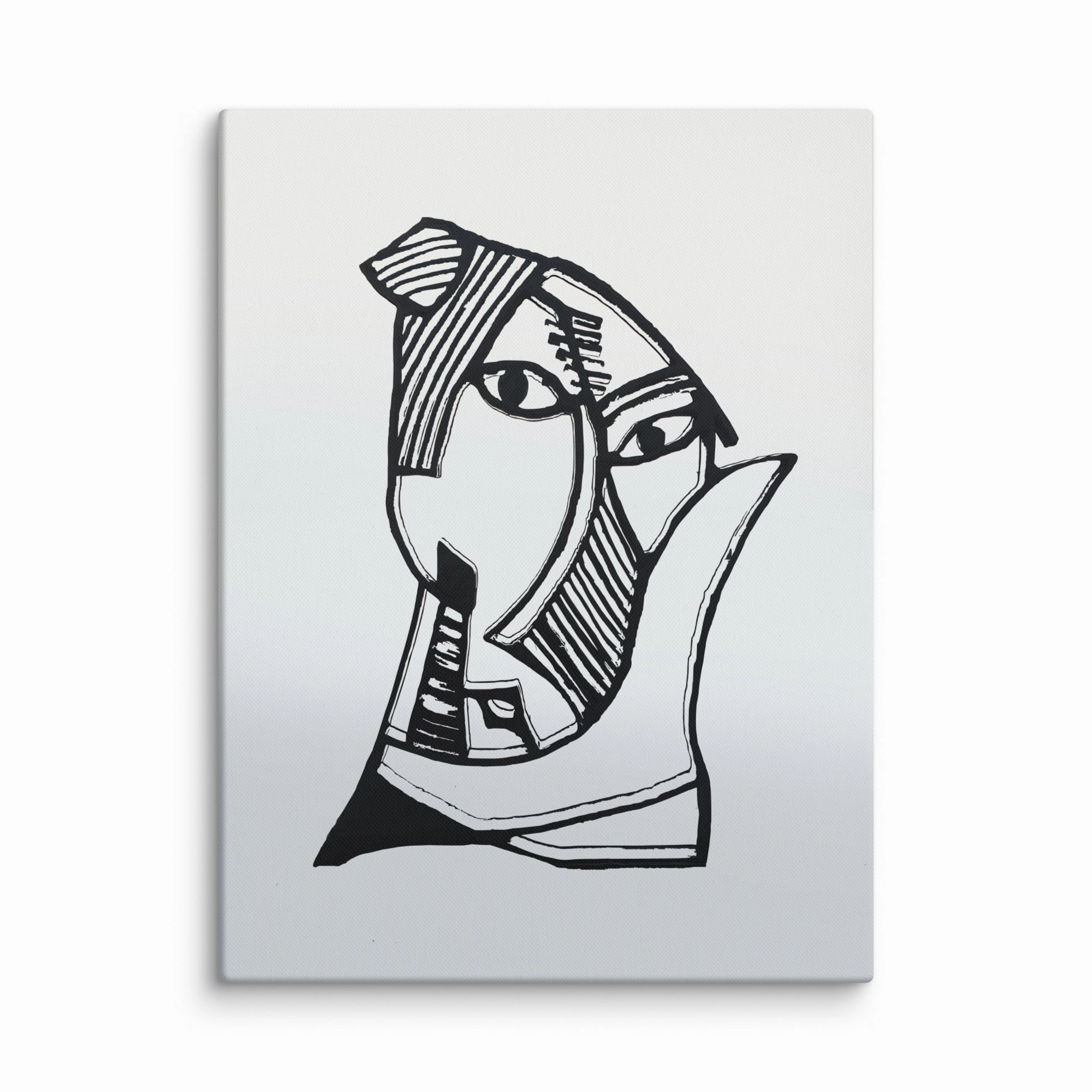 Leinwand - Pablo Picasso, Les Demoiselles dAvignon gray
