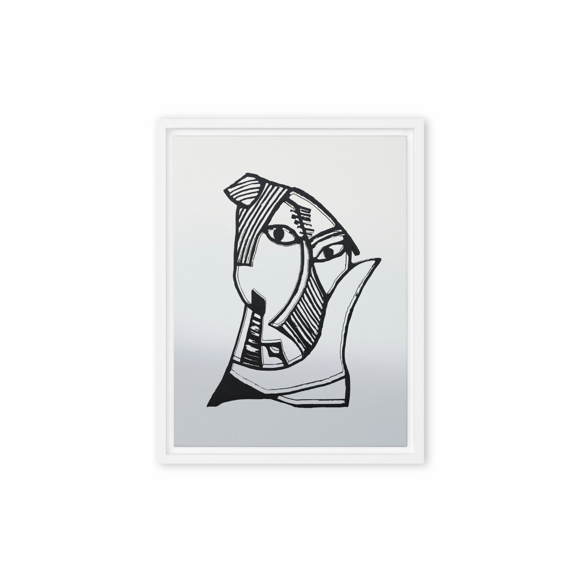 Leinwand - Pablo Picasso, Les Demoiselles dAvignon gray