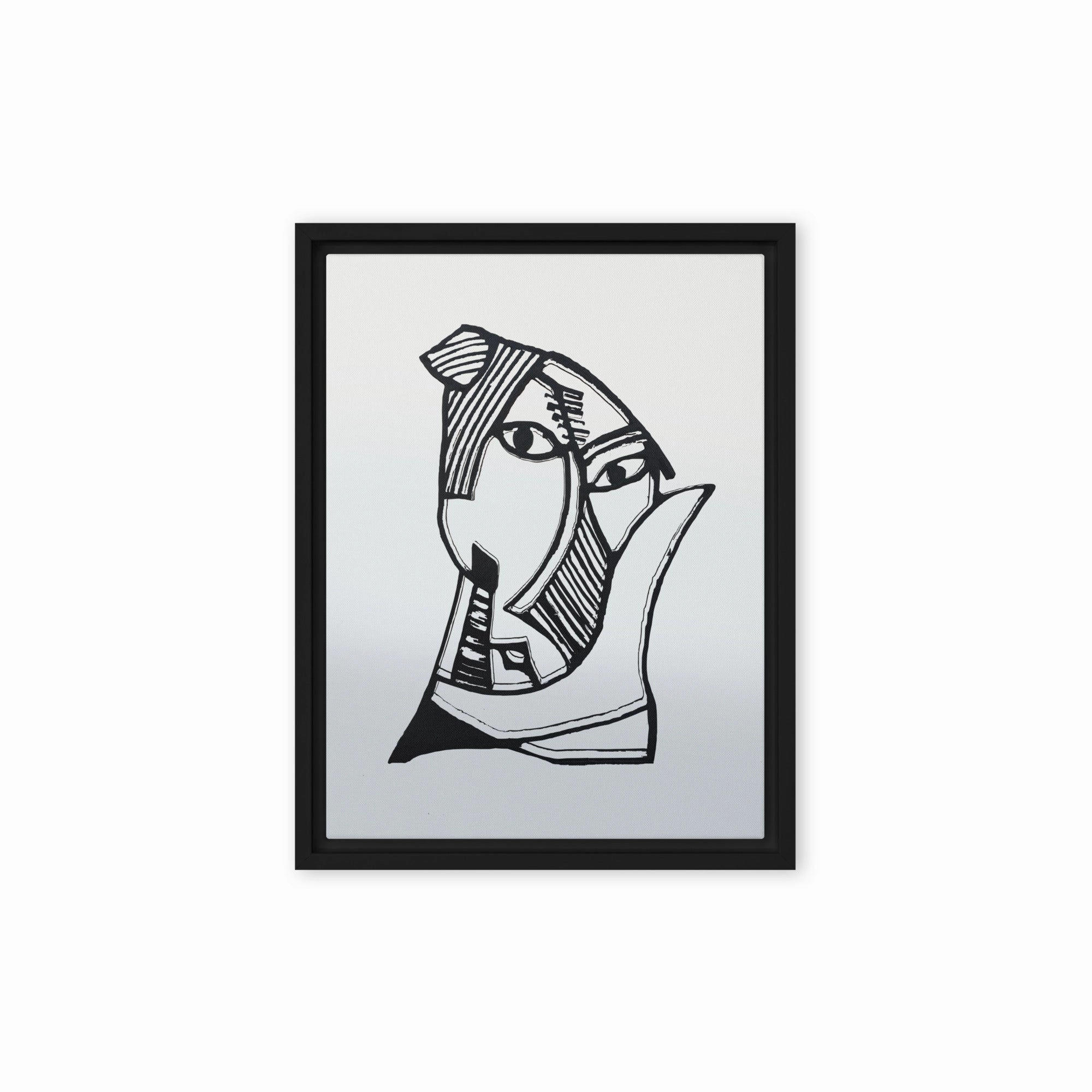 Leinwand - Pablo Picasso, Les Demoiselles dAvignon gray