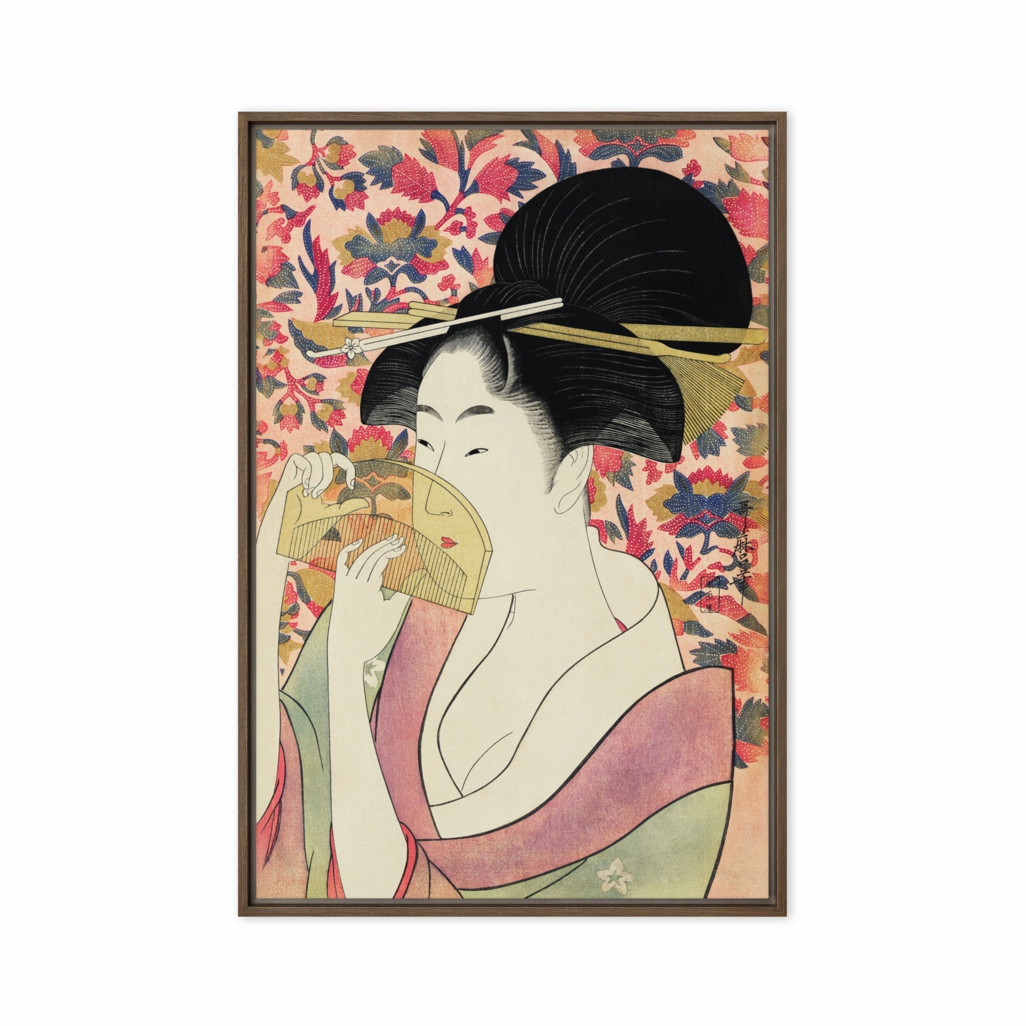 Leinwand - Retro Geisha