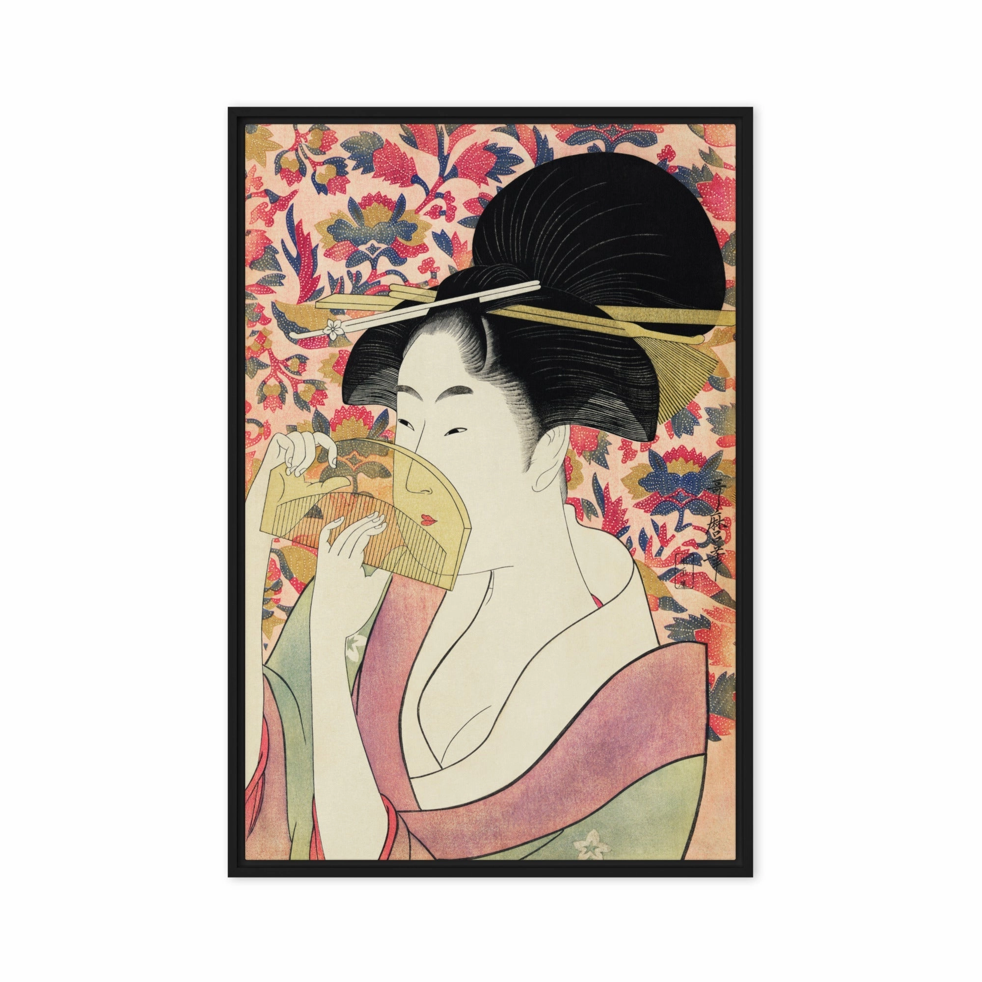 Leinwand - Retro Geisha
