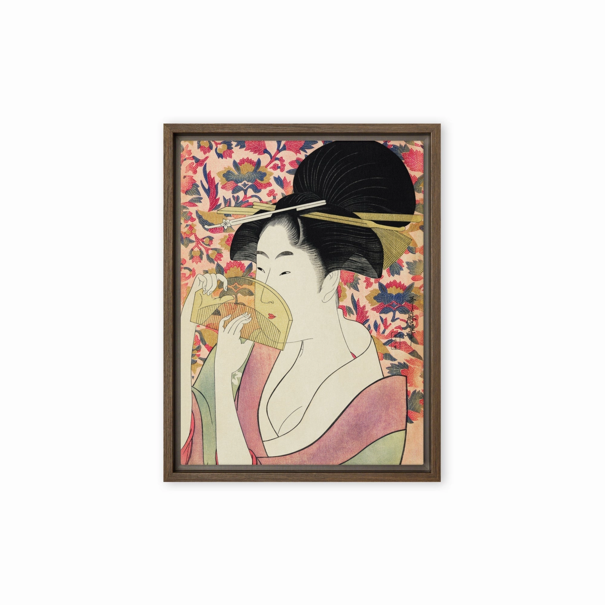 Leinwand - Retro Geisha