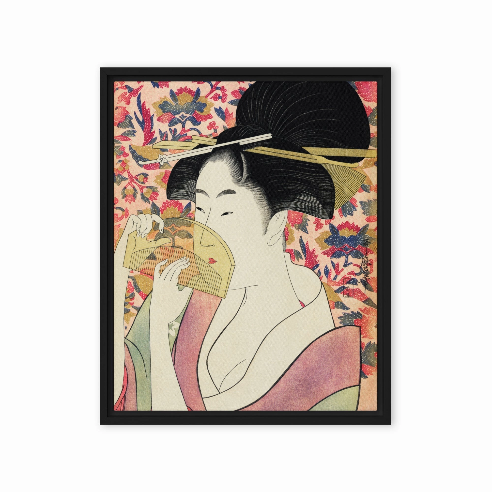 Leinwand - Retro Geisha
