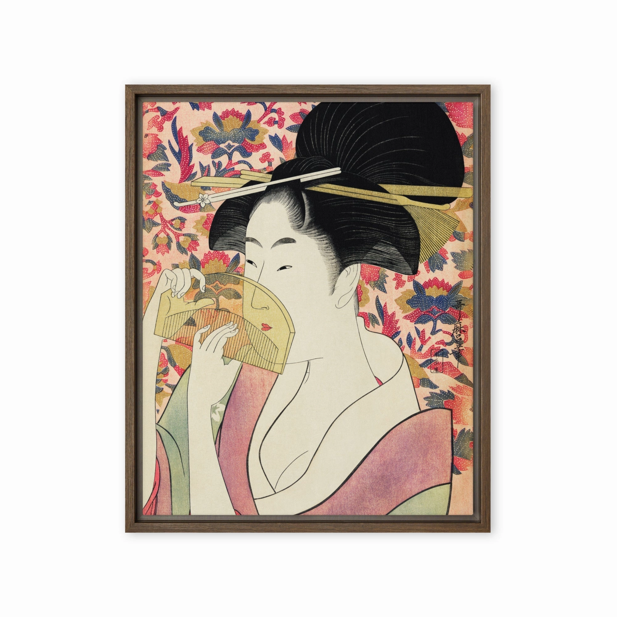 Leinwand - Retro Geisha