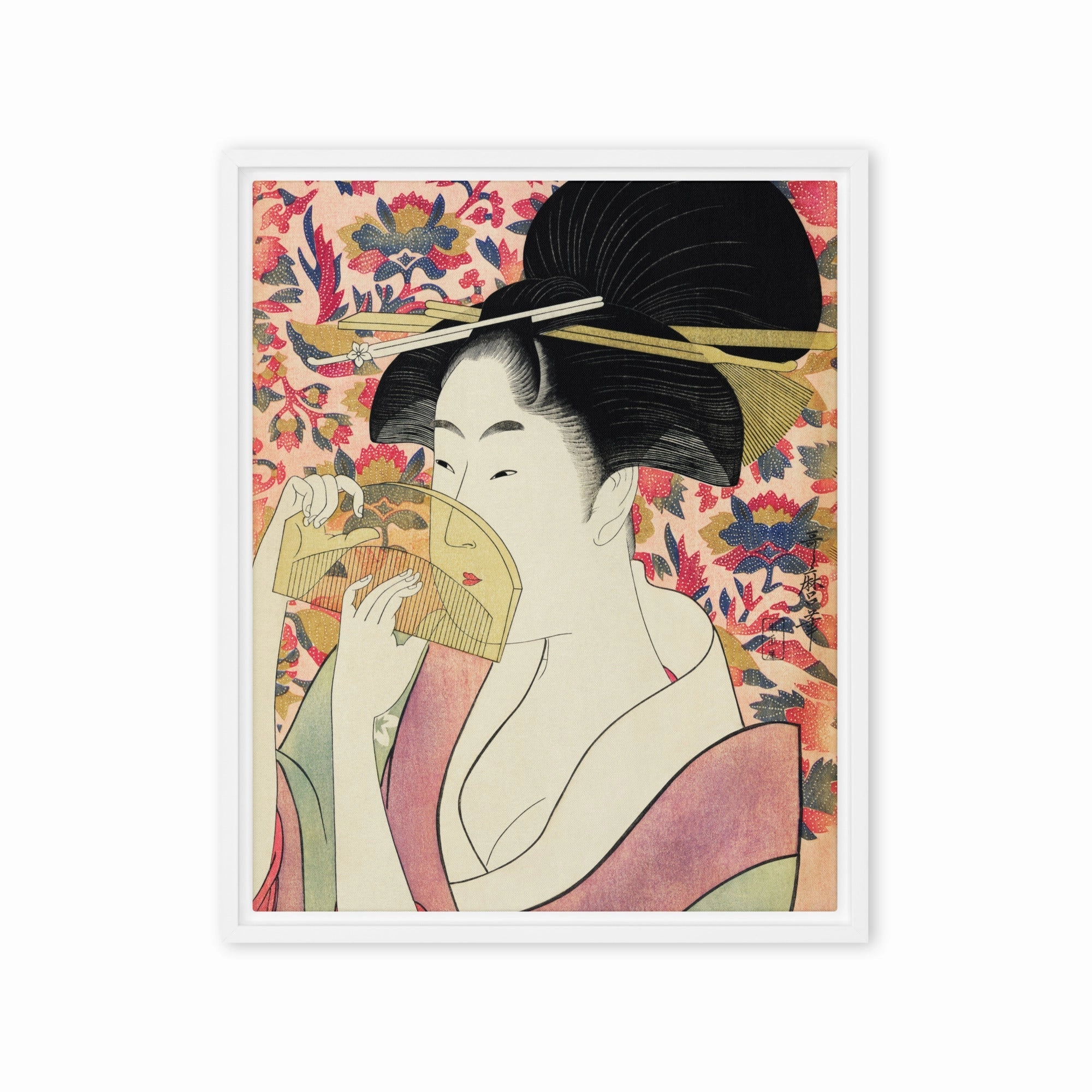Leinwand - Retro Geisha