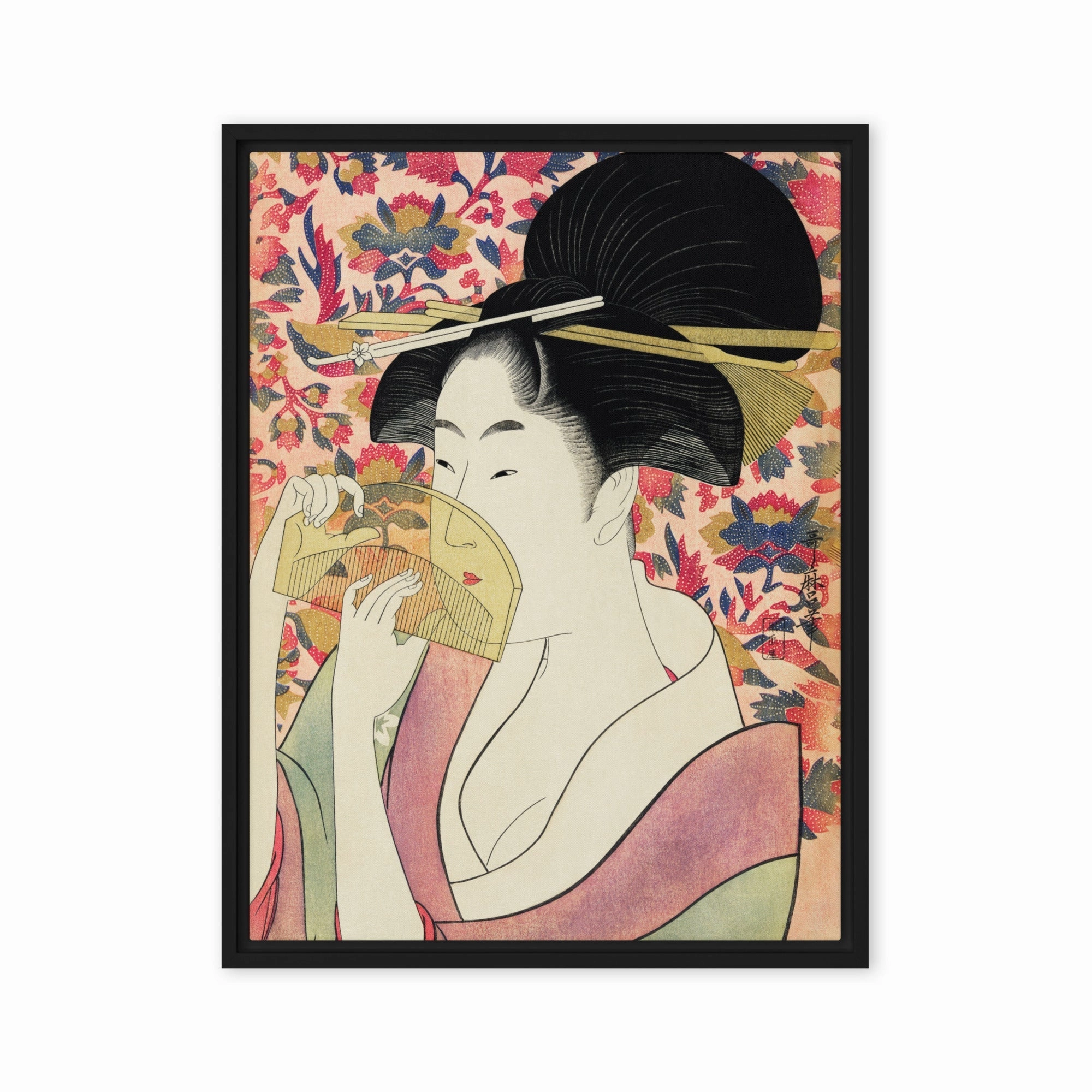 Leinwand - Retro Geisha