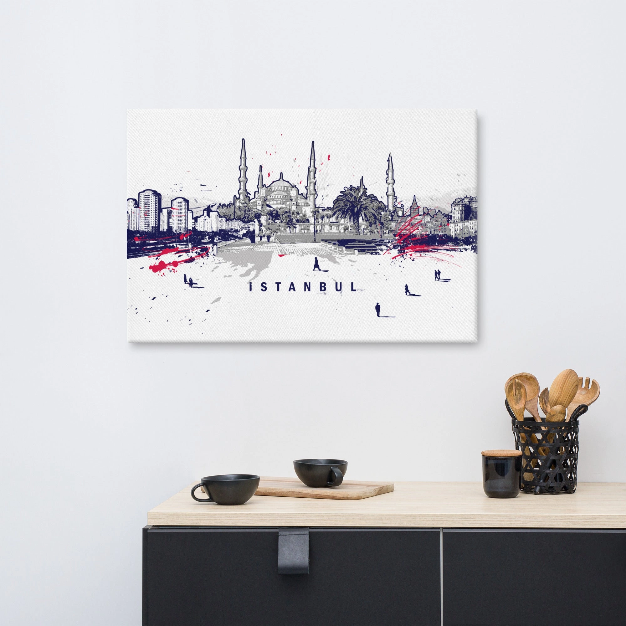 Leinwand - Skyline Istanbul