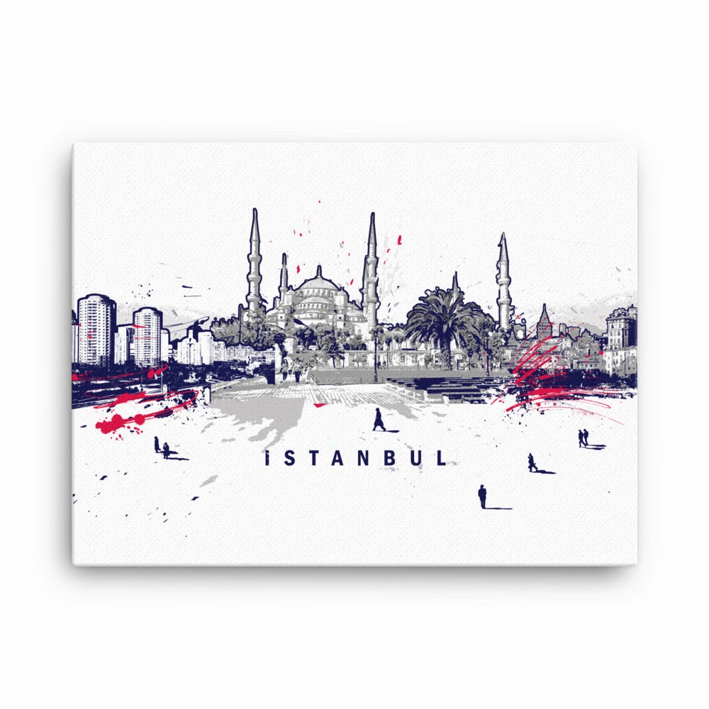 Leinwand - Skyline Istanbul