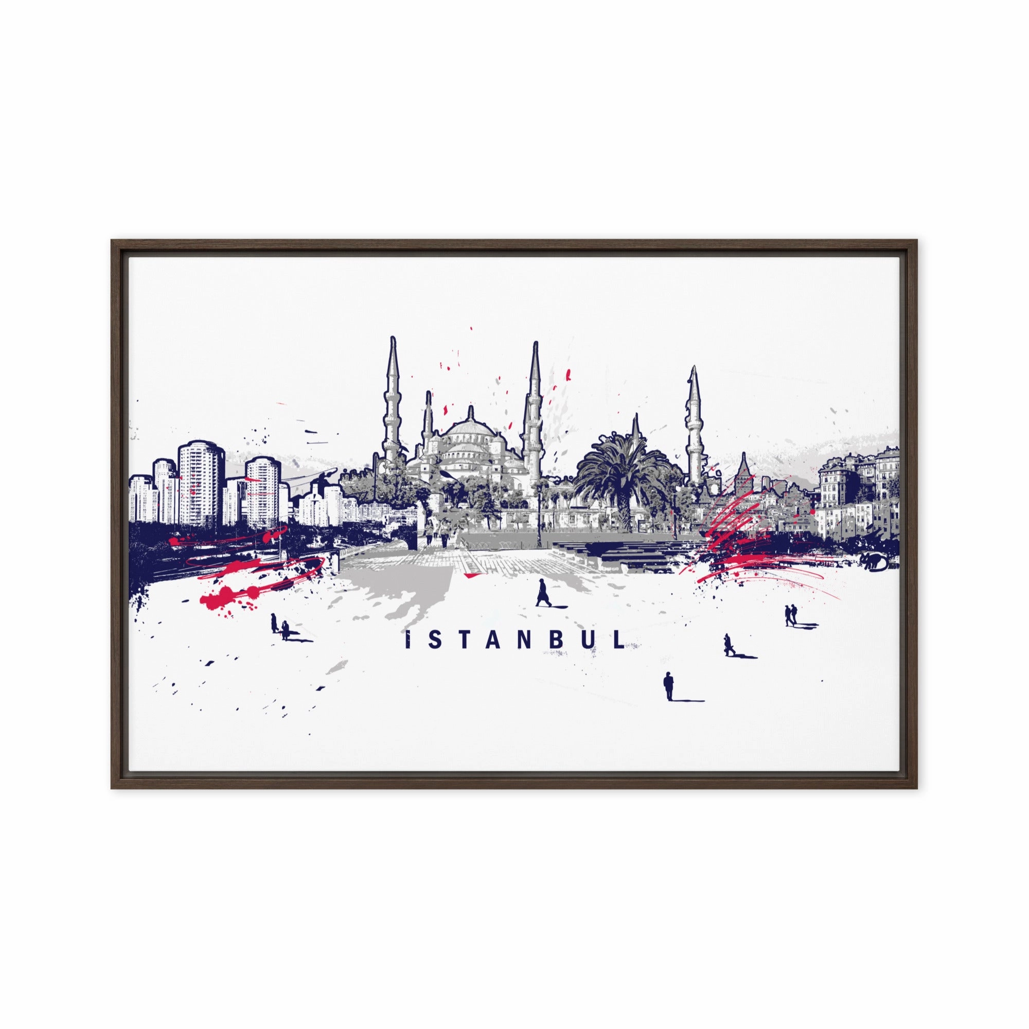 Leinwand - Skyline Istanbul