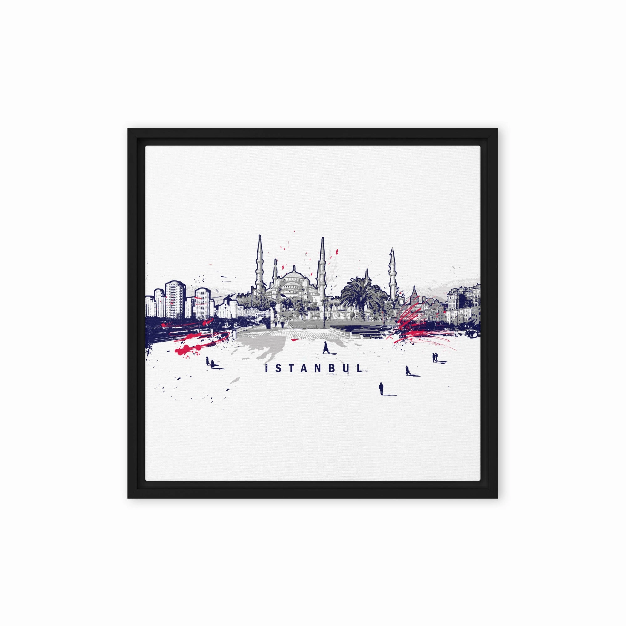 Leinwand - Skyline Istanbul