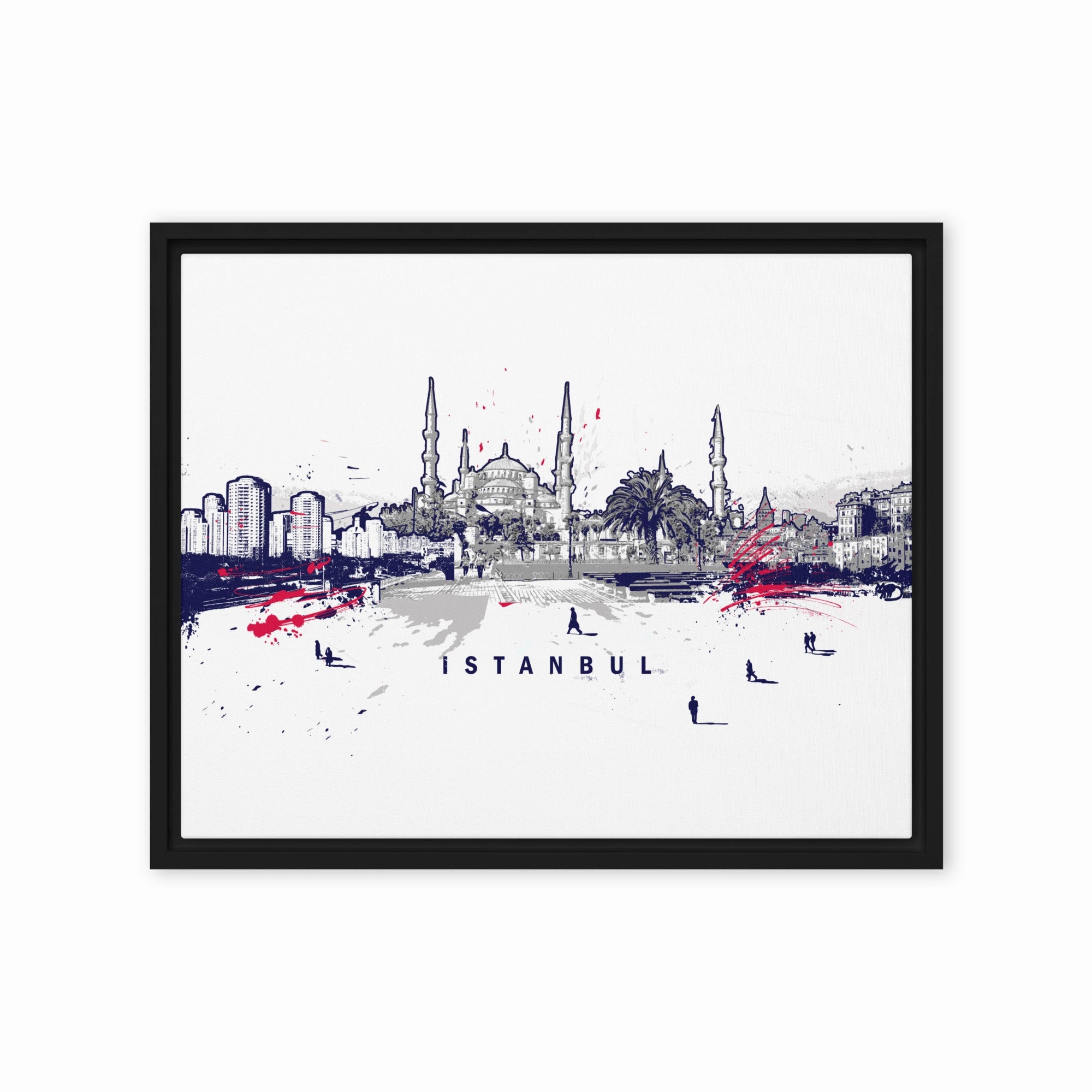 Leinwand - Skyline Istanbul