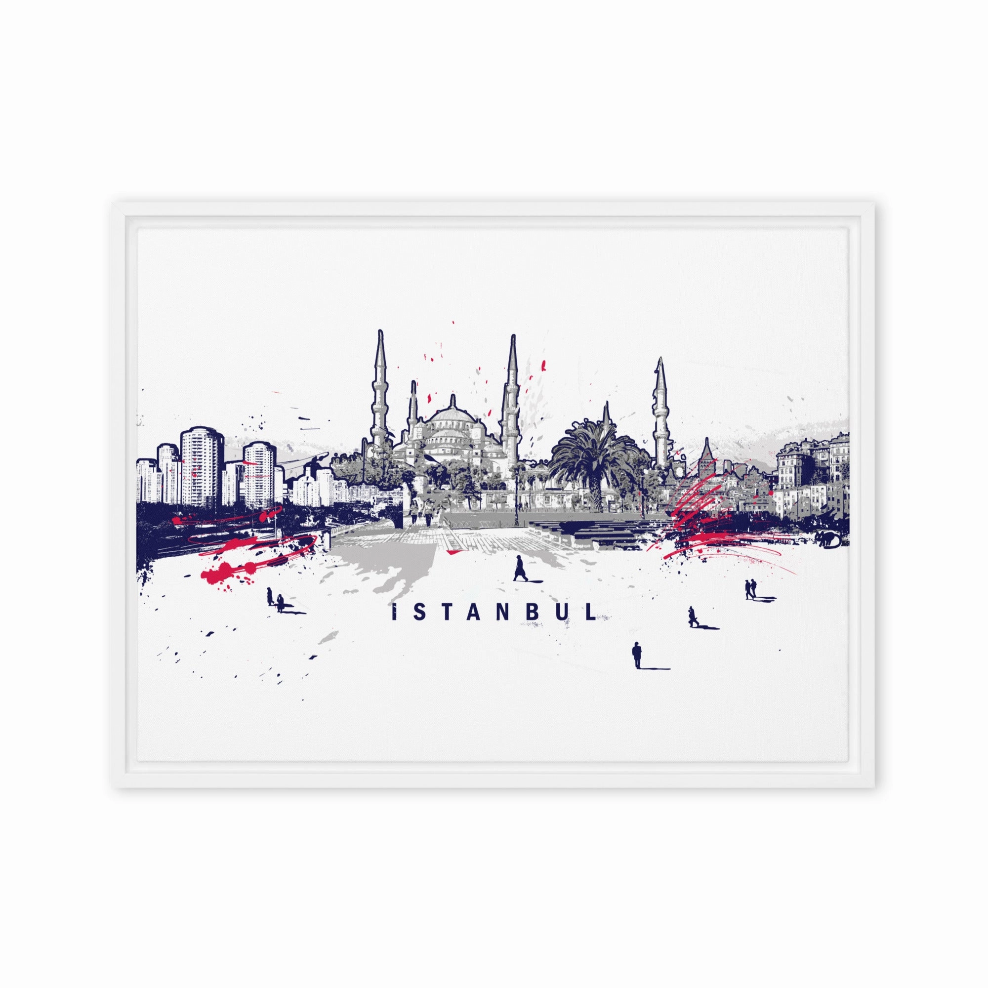 Leinwand - Skyline Istanbul