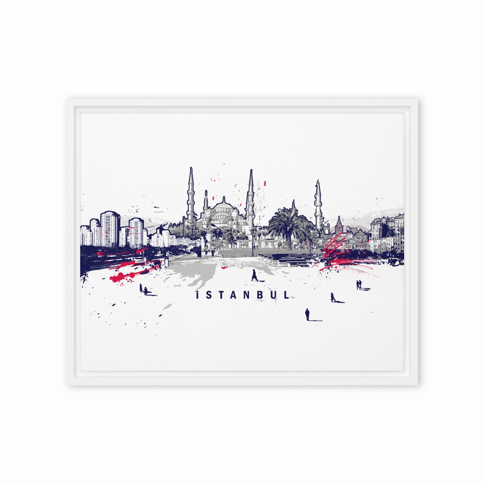 Leinwand - Skyline Istanbul